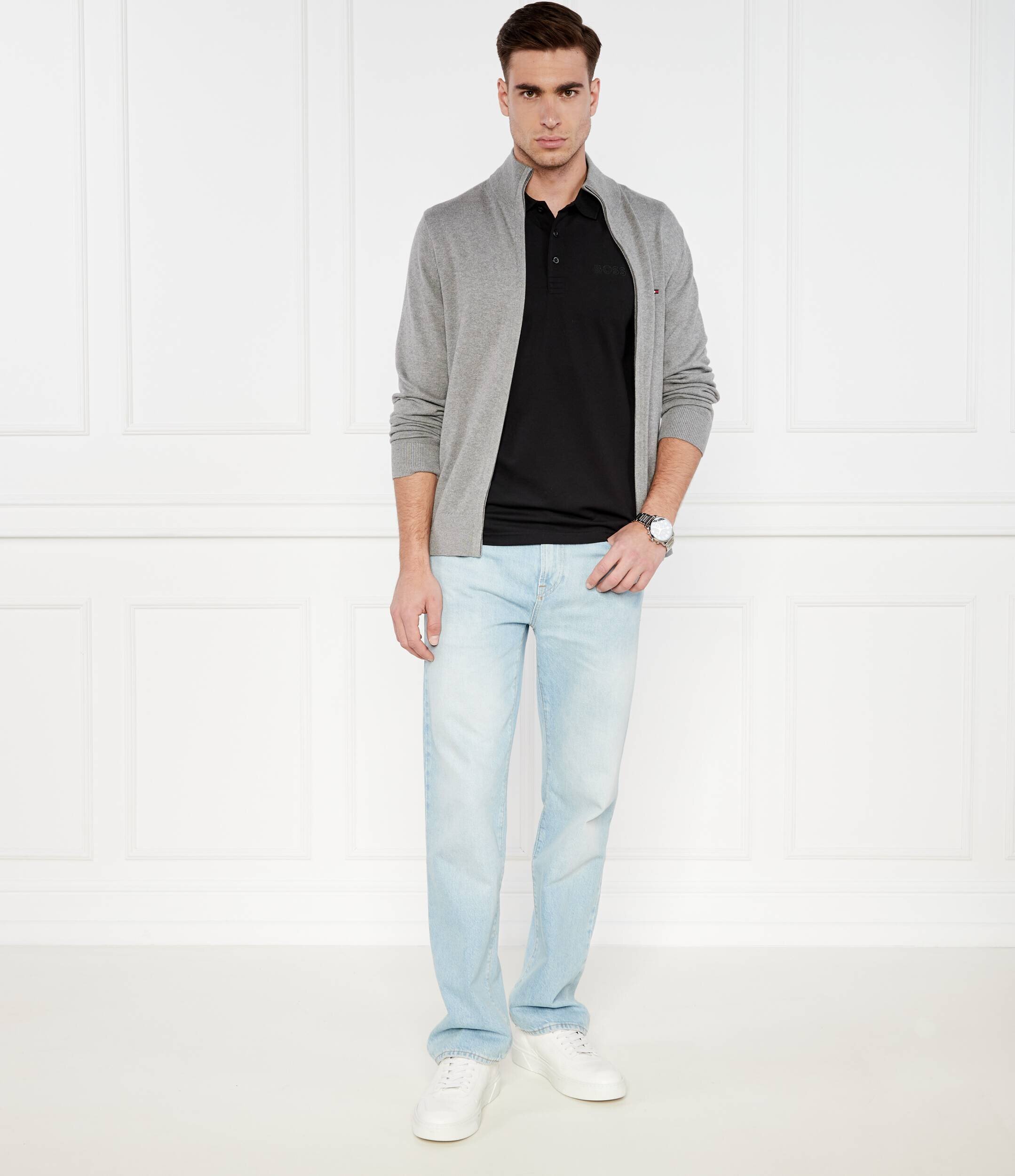 BOSS Green Polo Polo Paule | Slim Fit | stretch