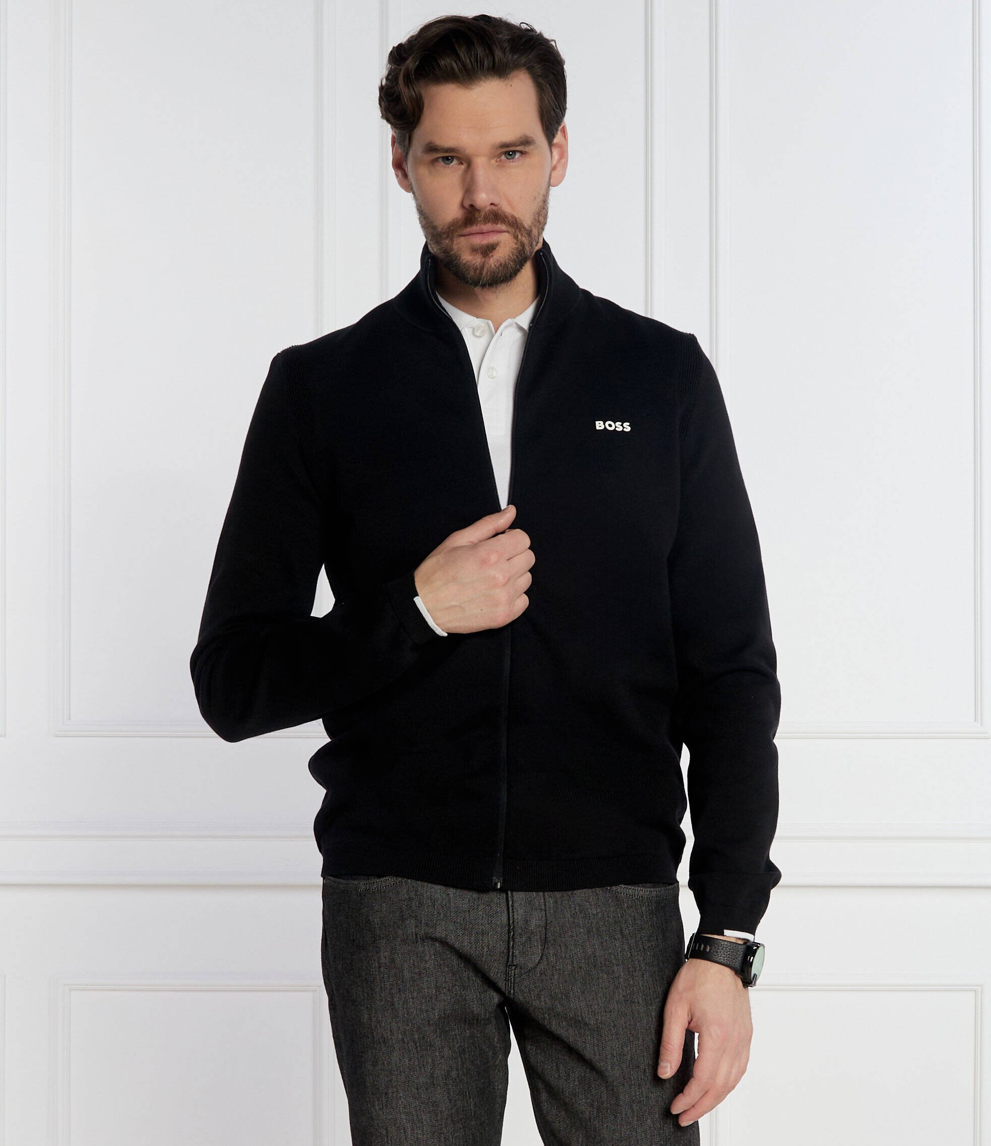 BOSS Green Pulover Ever-X_FZ | Regular Fit