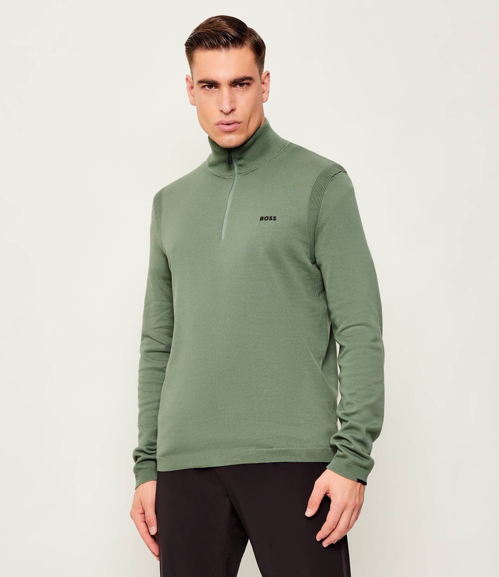 BOSS Green Pulover K_Ever-X QZ | regular fit