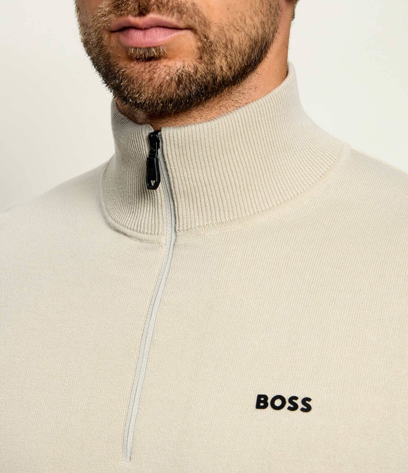 BOSS Green Pulover KN_Ever-X QZ | regular fit