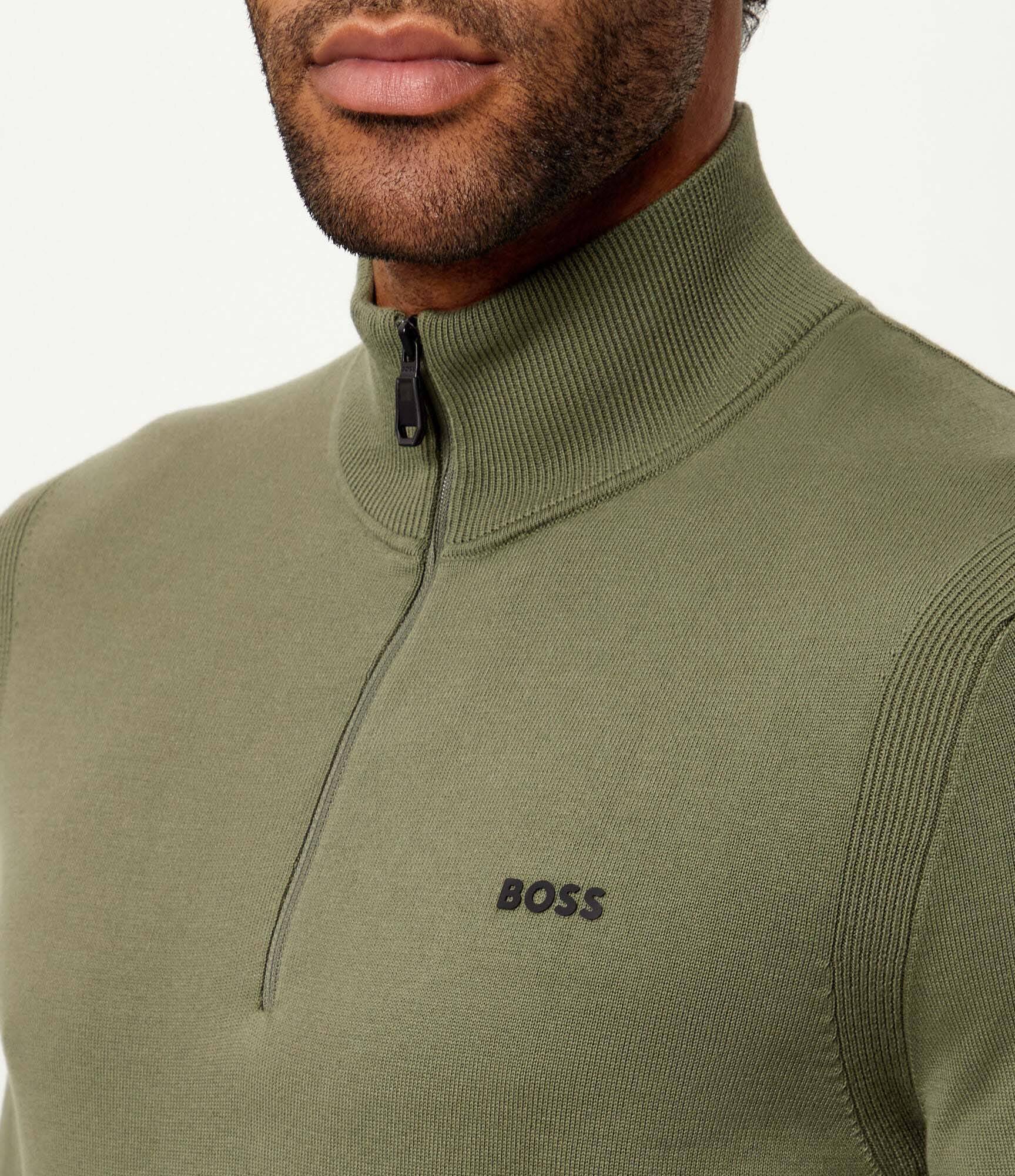 BOSS Green Pulover KN_Ever-X QZ | regular fit