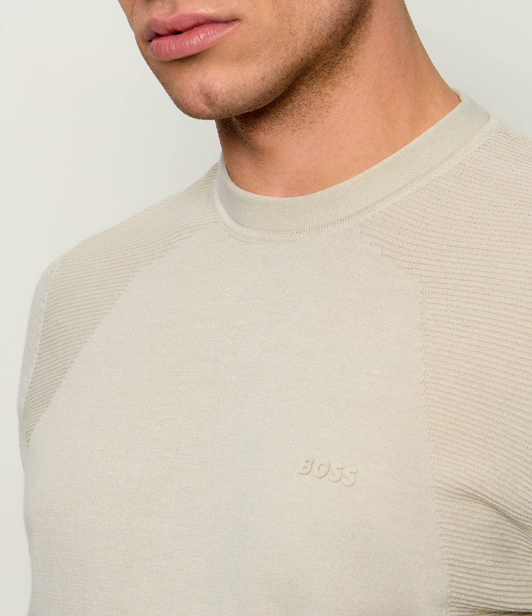BOSS Green Pulover KN_Momentum-Lite TS | regular fit