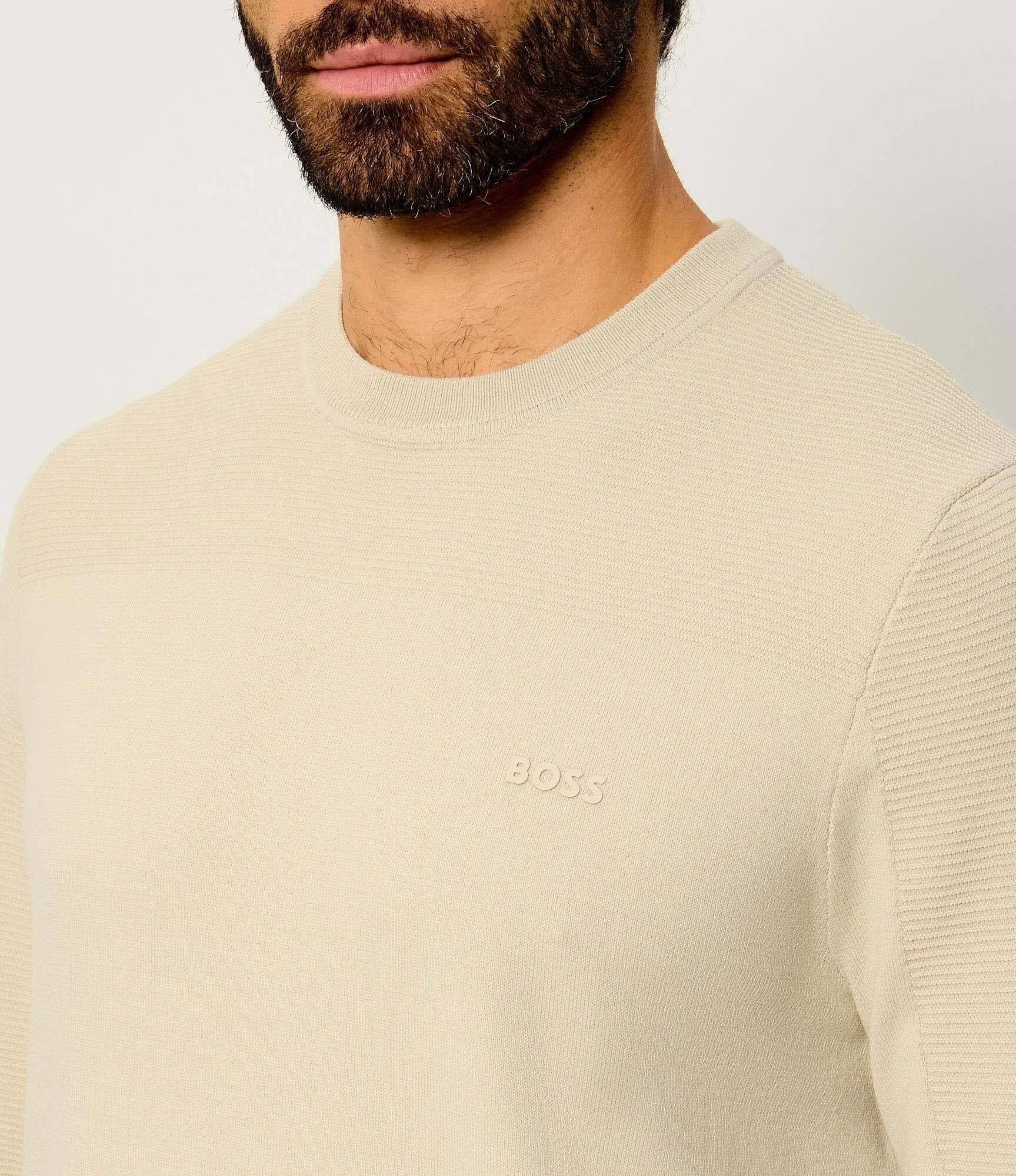 BOSS Green Pulover KN_Momentum-X CN | regular fit cu adaos de lână