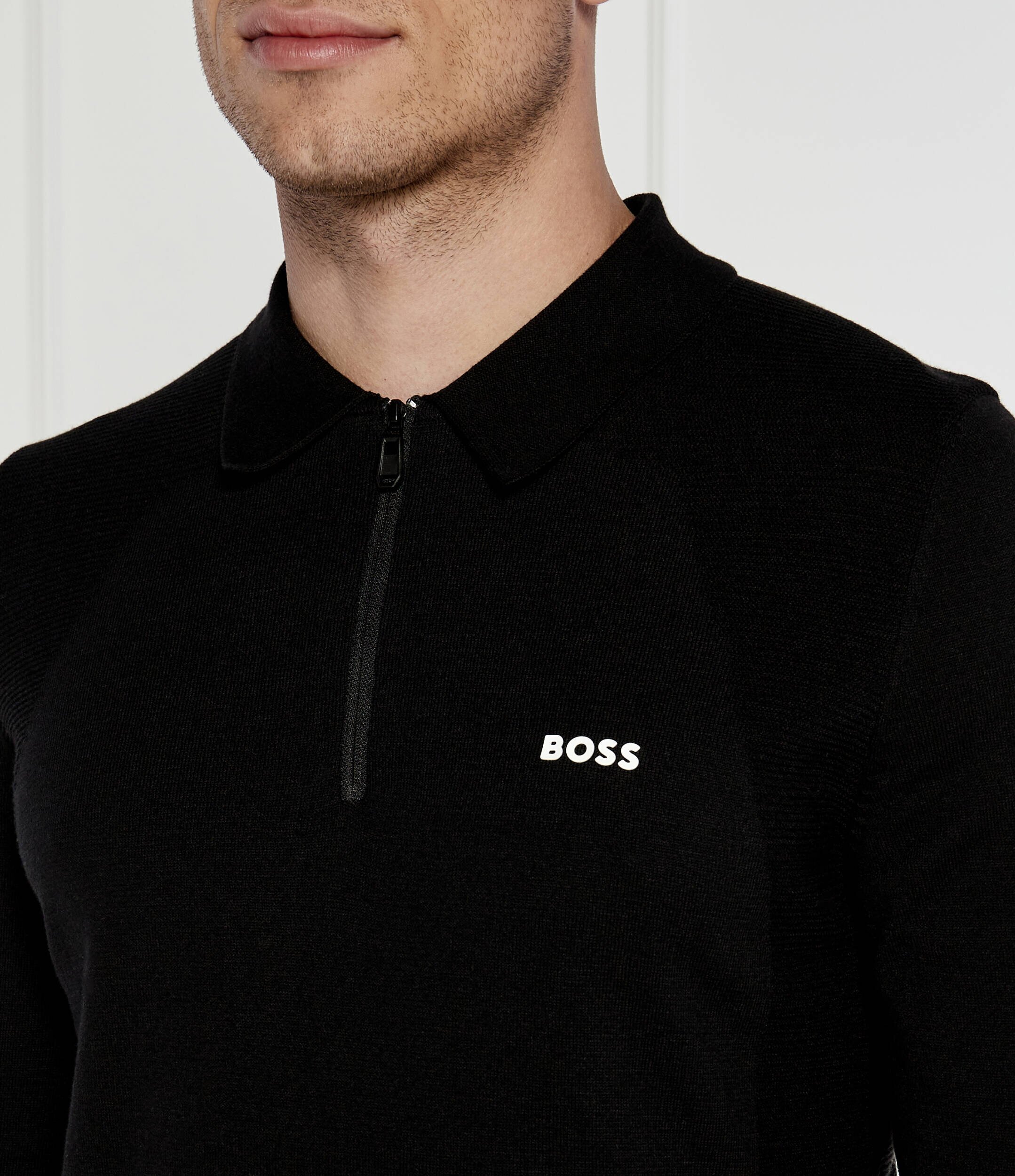 BOSS Green Pulover MOMENTUM_LITE_PL24 | Regular Fit