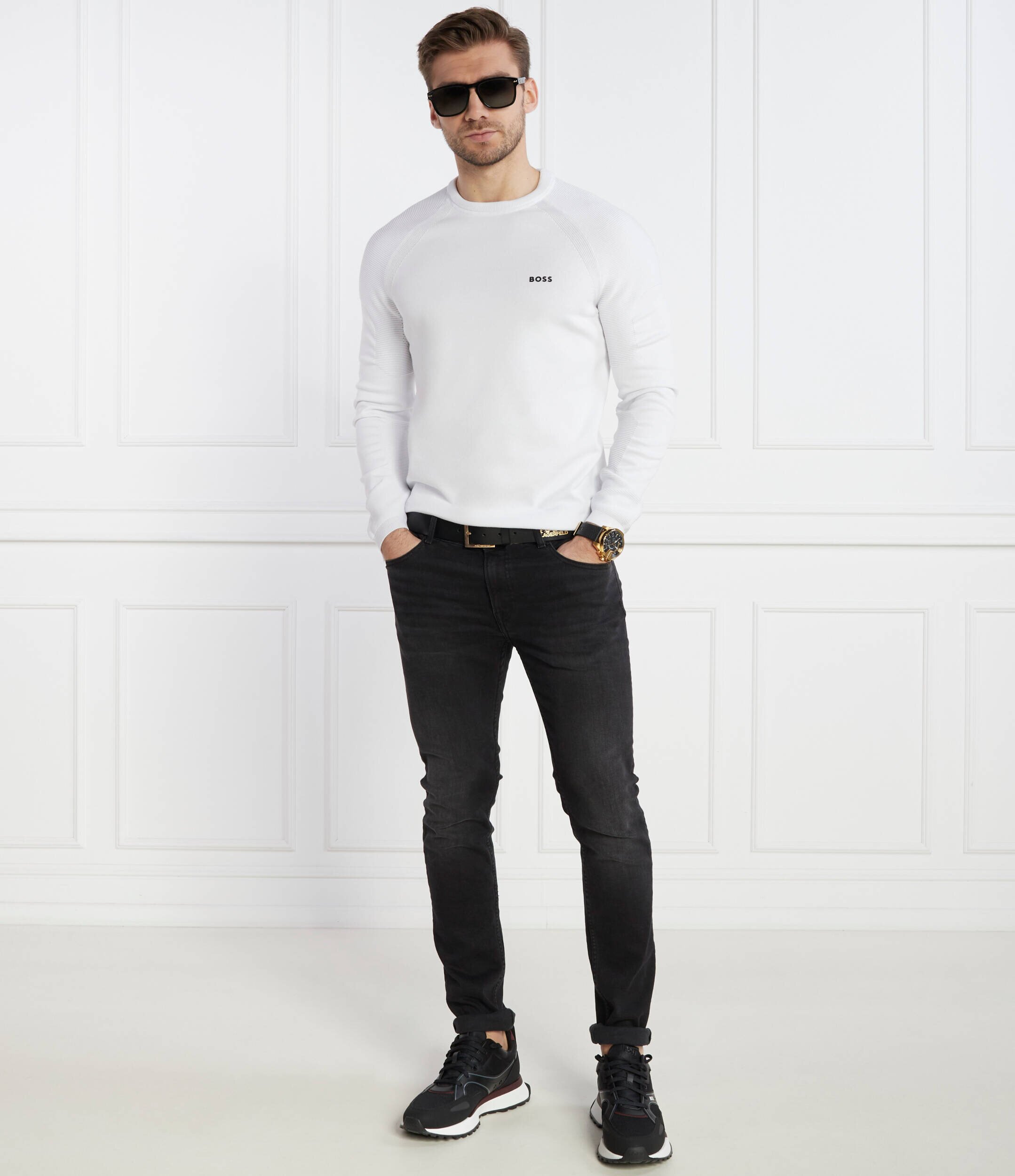 BOSS Green Pulover Perform-X_CN | Regular Fit