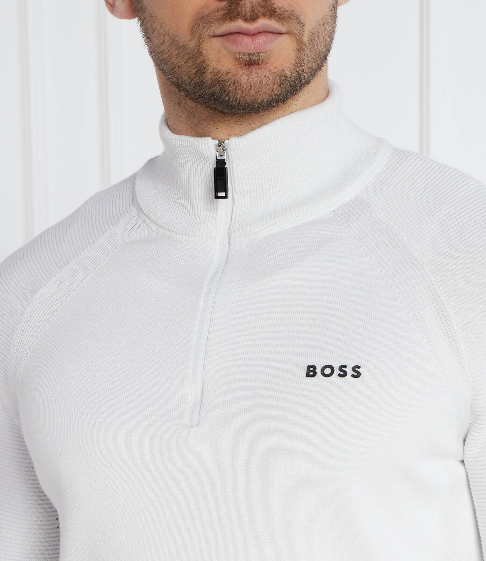 BOSS Green Pulover Perform-X_QZ | Regular Fit