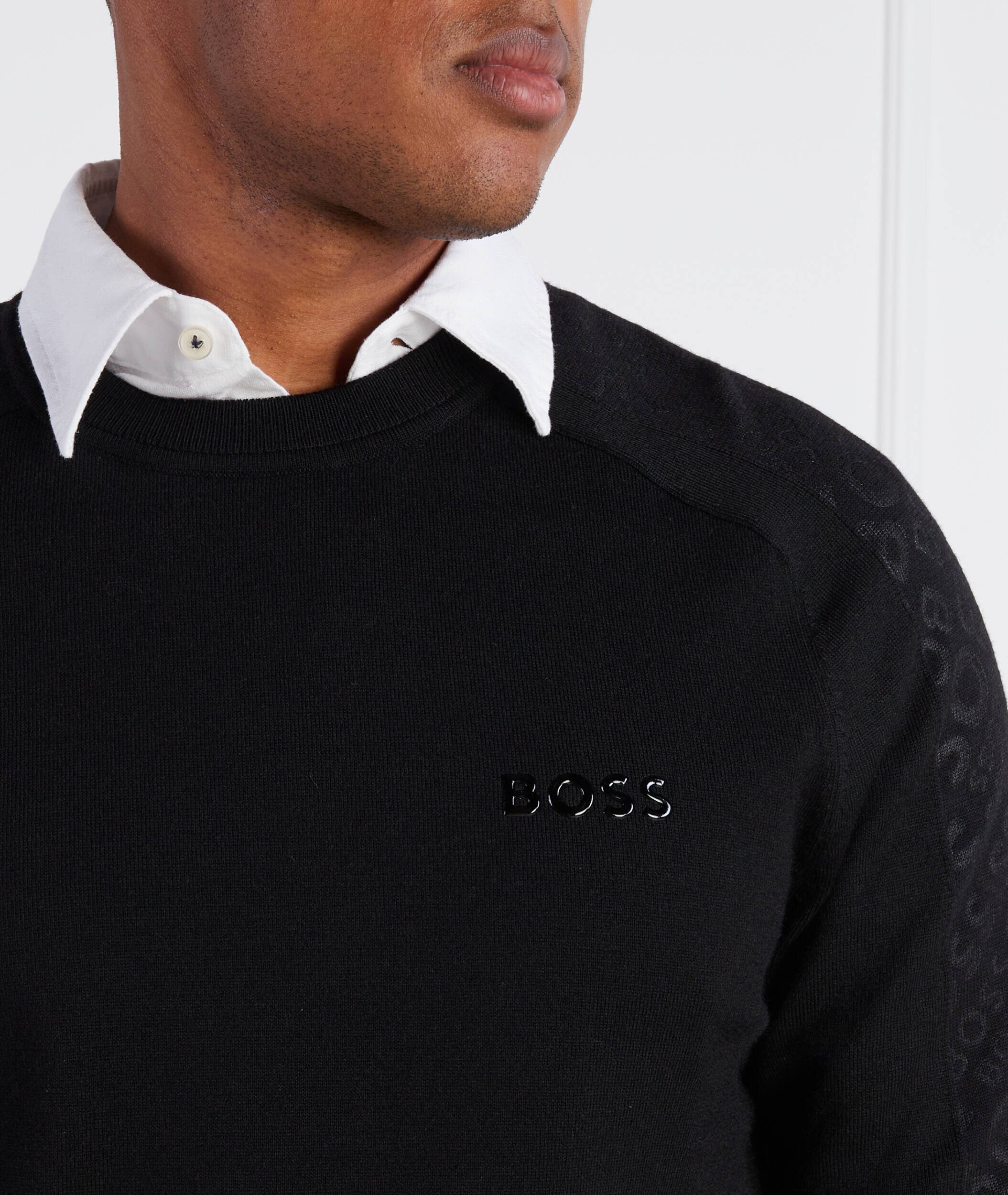 BOSS Green Pulover Reemo | Regular Fit
