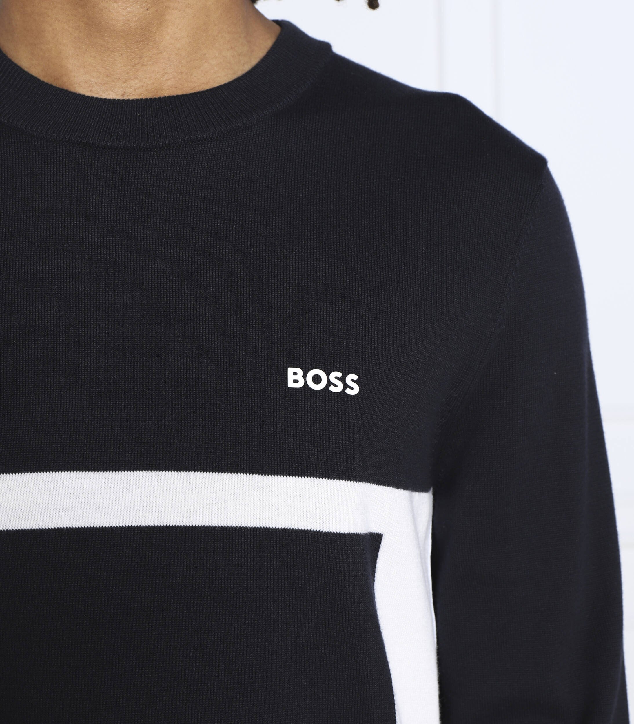 BOSS Green Pulover Reloko | Regular Fit cu adaos de lână