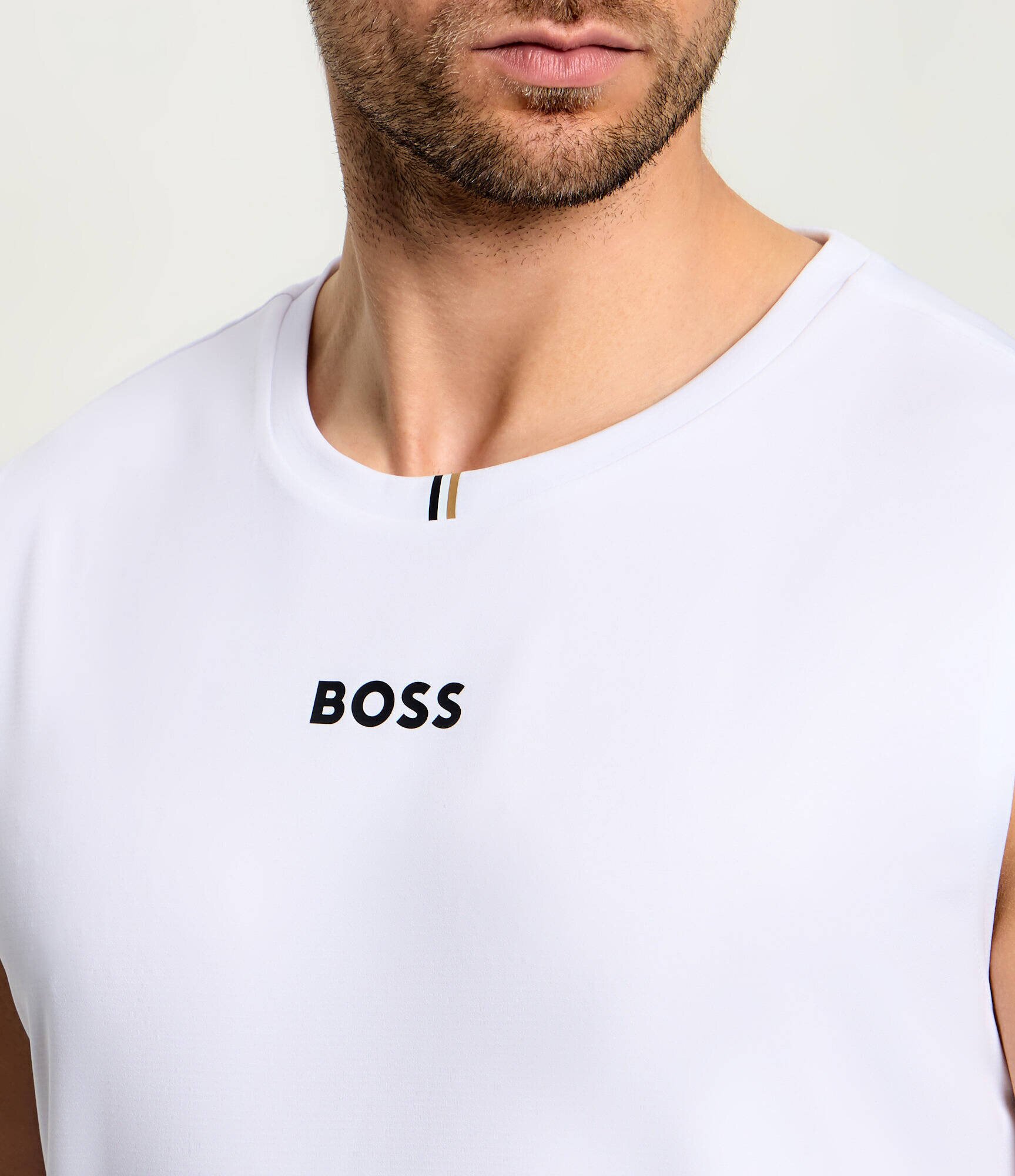 BOSS Green Tank top TS_TOC Serve Boss x The Chance | regular fit | stretch