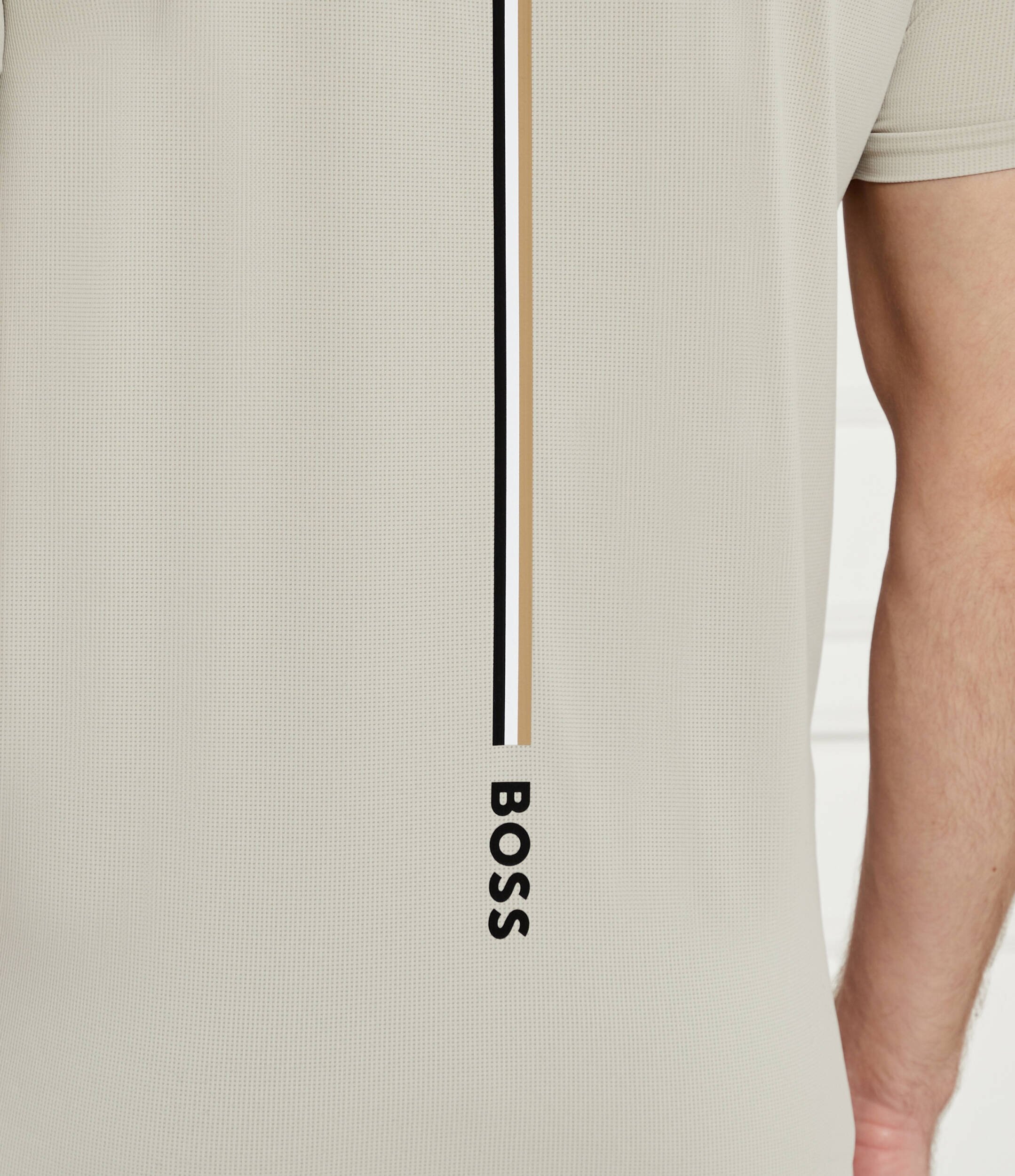 BOSS Green Tricou Boss x Matteo Berrettini | Slim Fit | stretch