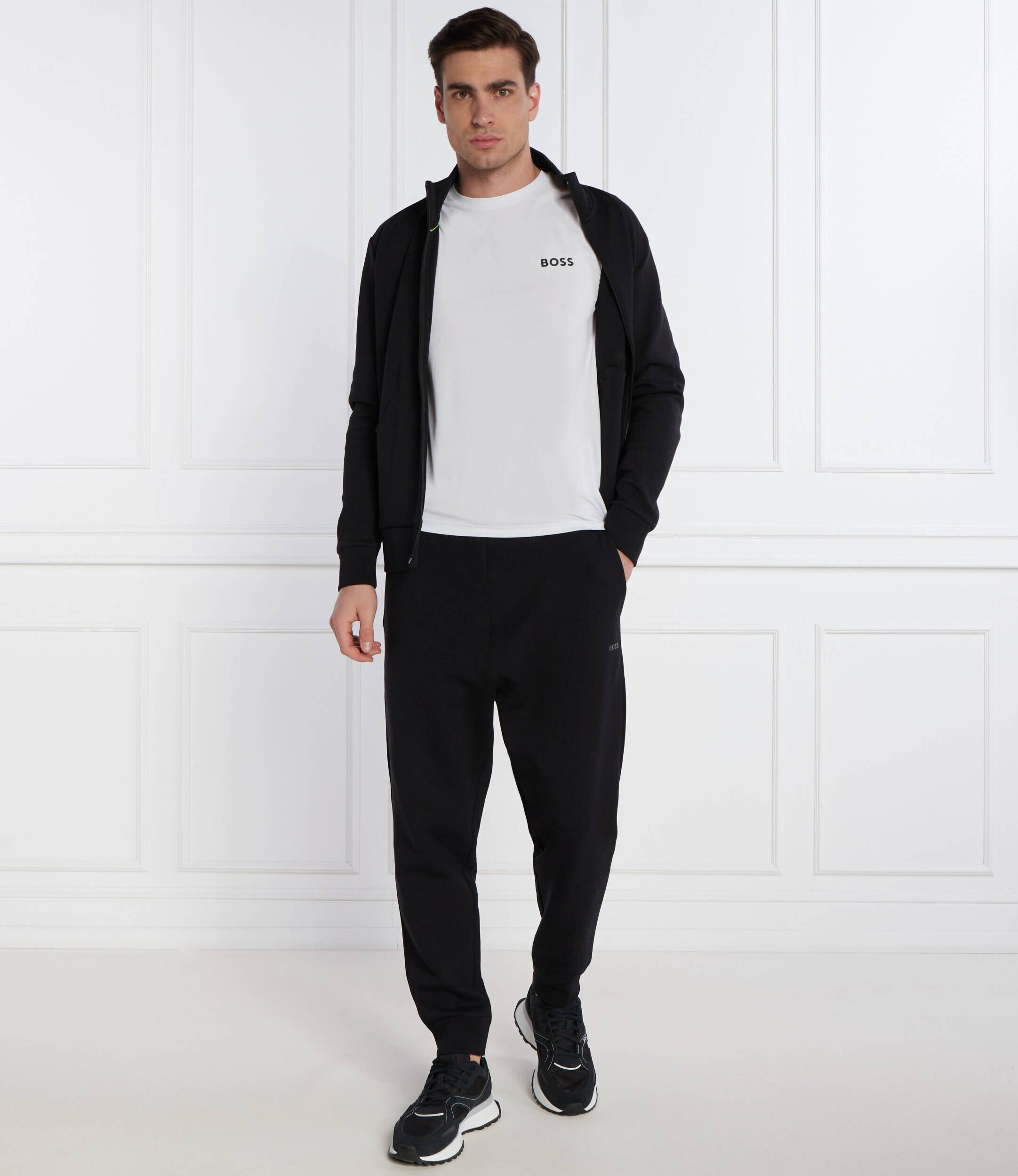BOSS Green Tricou boss x matteo berrettini | Slim Fit | stretch