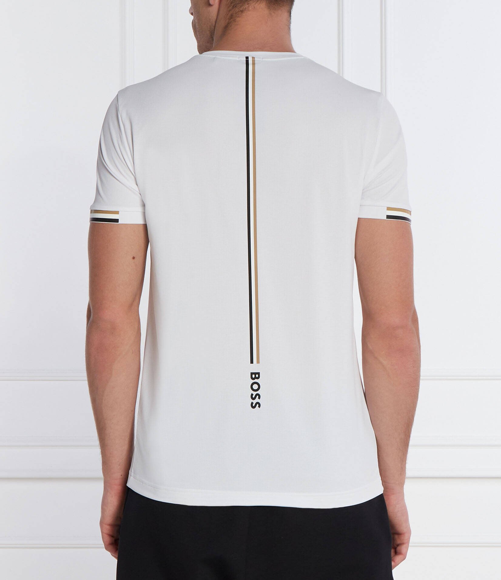 BOSS Green Tricou boss x matteo berrettini | Slim Fit | stretch
