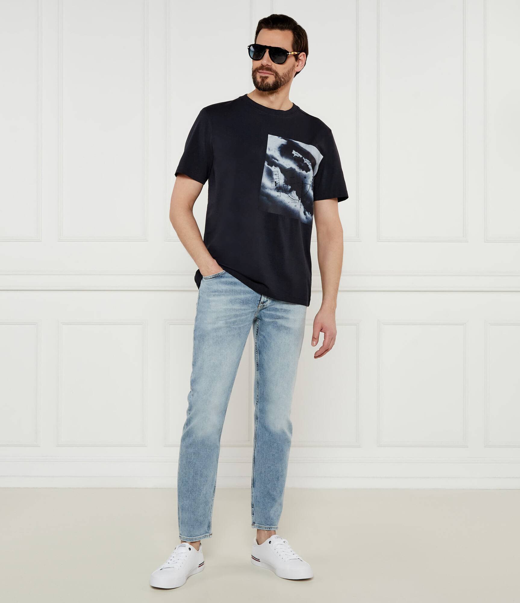 BOSS Green Tricou DesertTech | Regular Fit | stretch