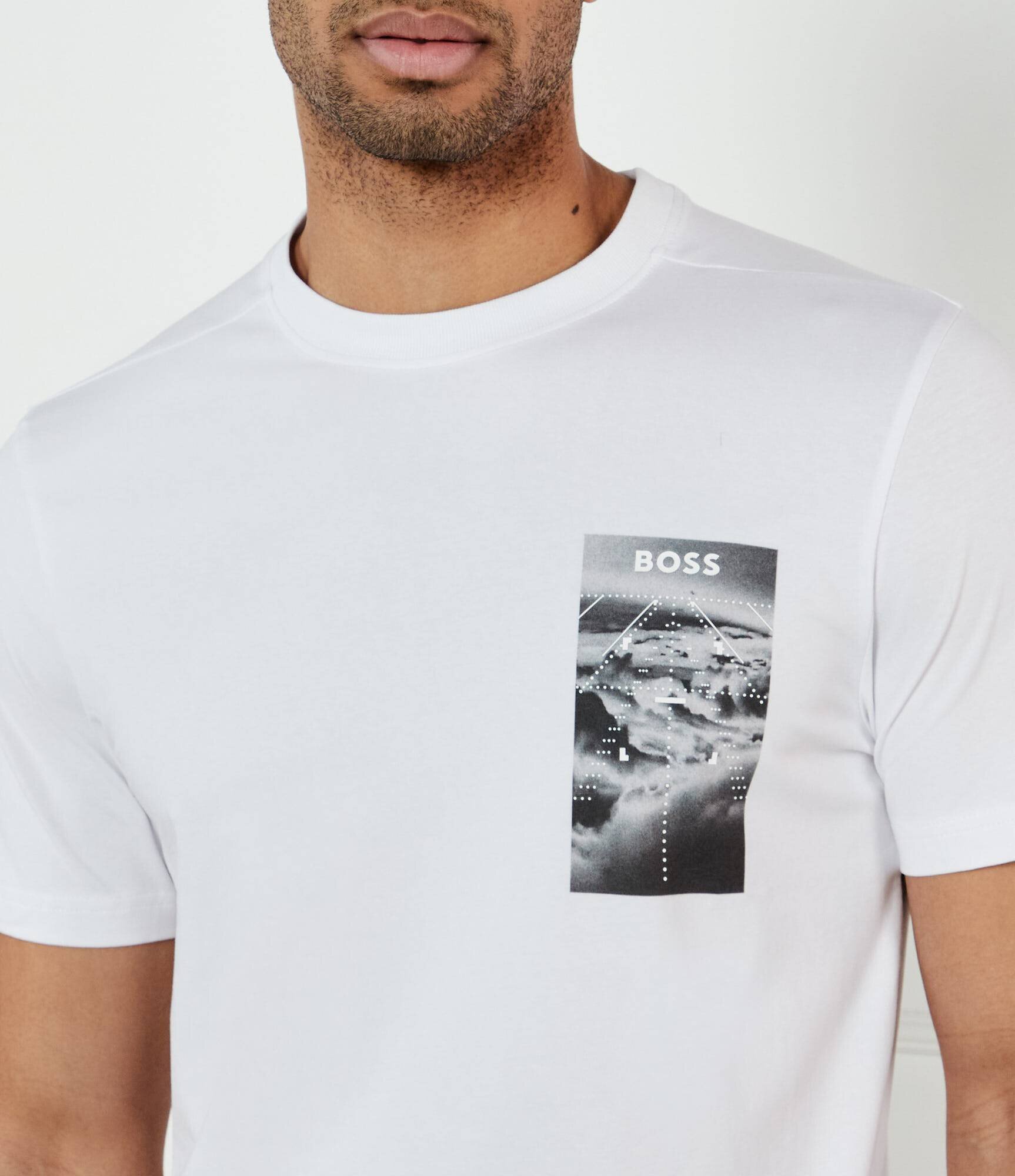 BOSS Green Tricou DesertTech | Regular Fit | stretch