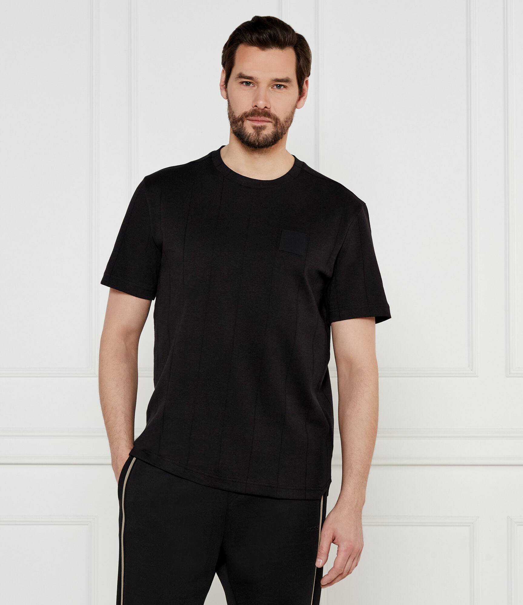 BOSS Green Tricou DropNeedle AC | Relaxed fit | stretch