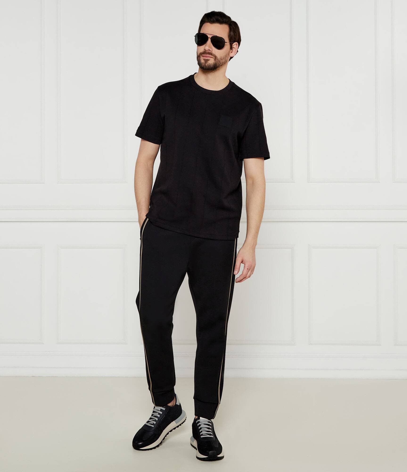 BOSS Green Tricou DropNeedle AC | Relaxed fit | stretch