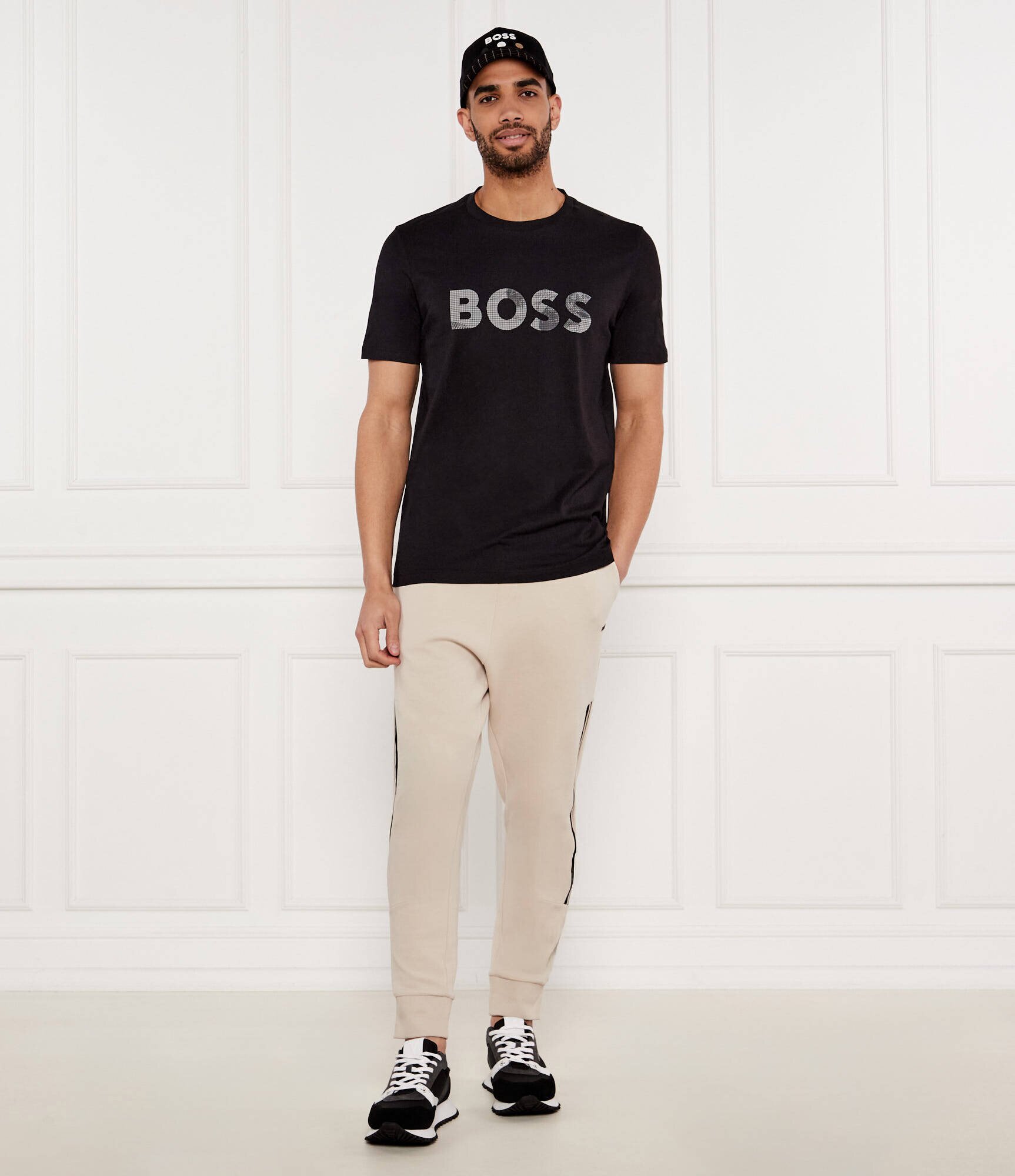 BOSS Green Tricou Glamping | Regular Fit