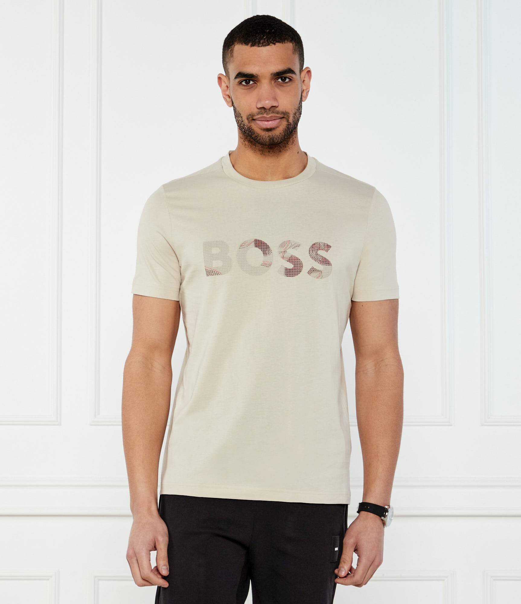 BOSS Green Tricou Glamping | Regular Fit