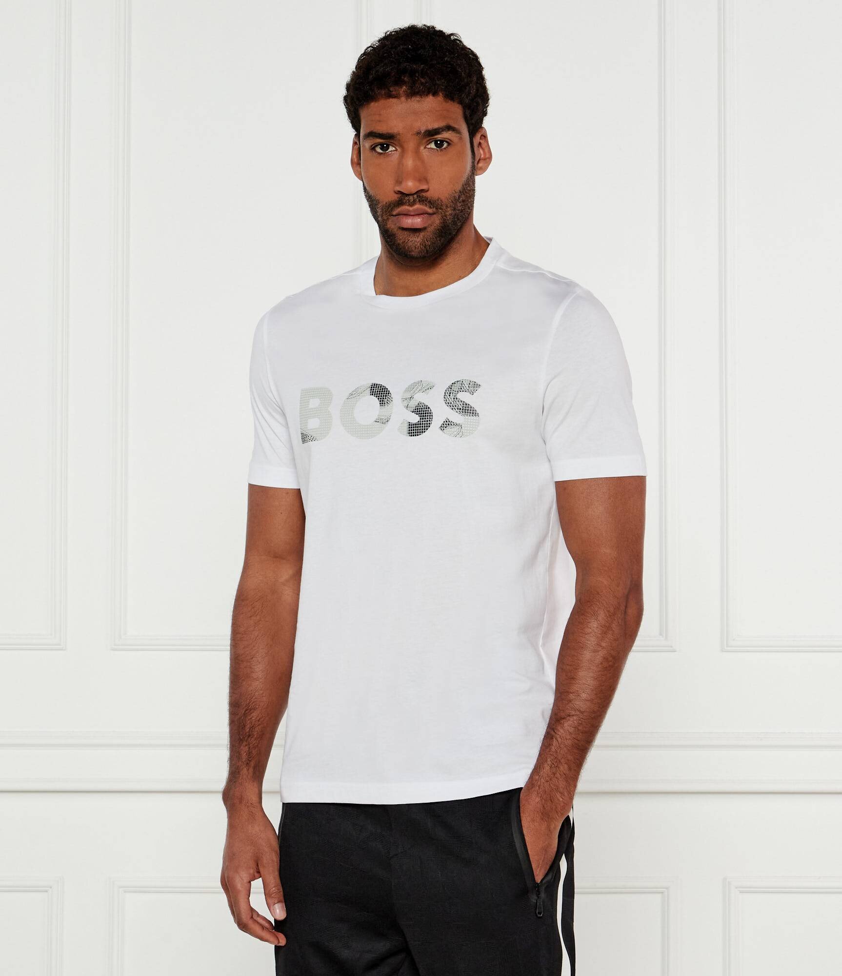 BOSS Green Tricou Glamping | Regular Fit