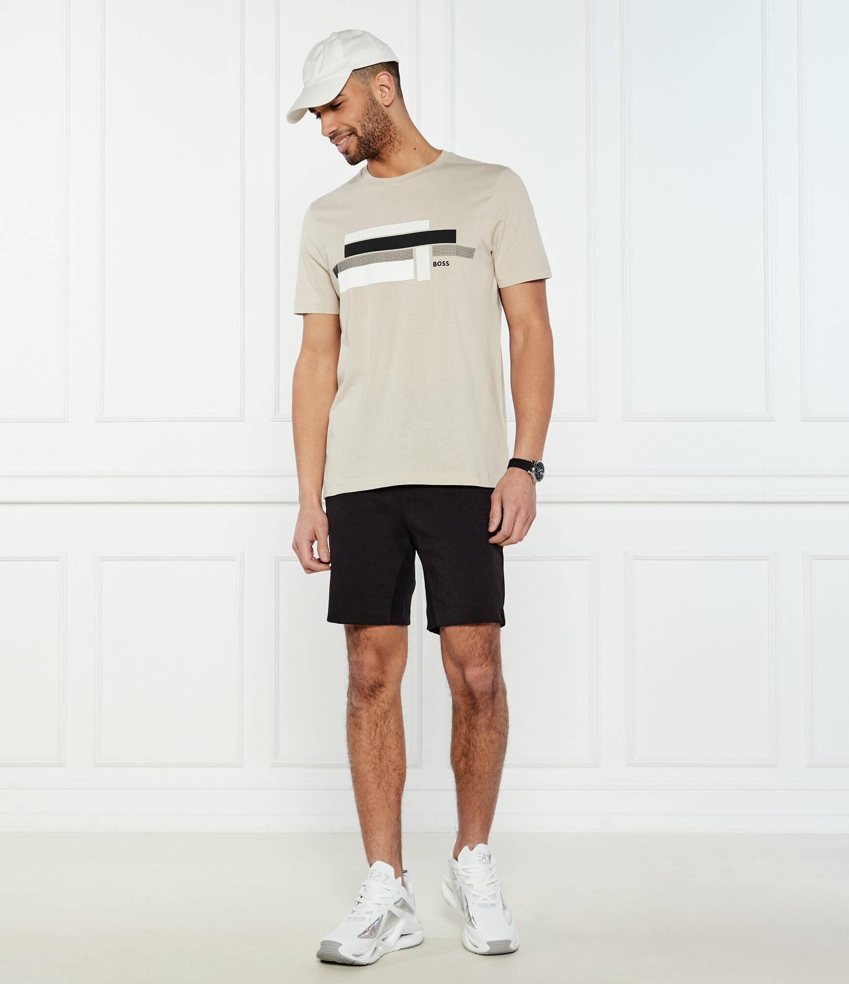 BOSS Green Tricou Glamping | Relaxed fit