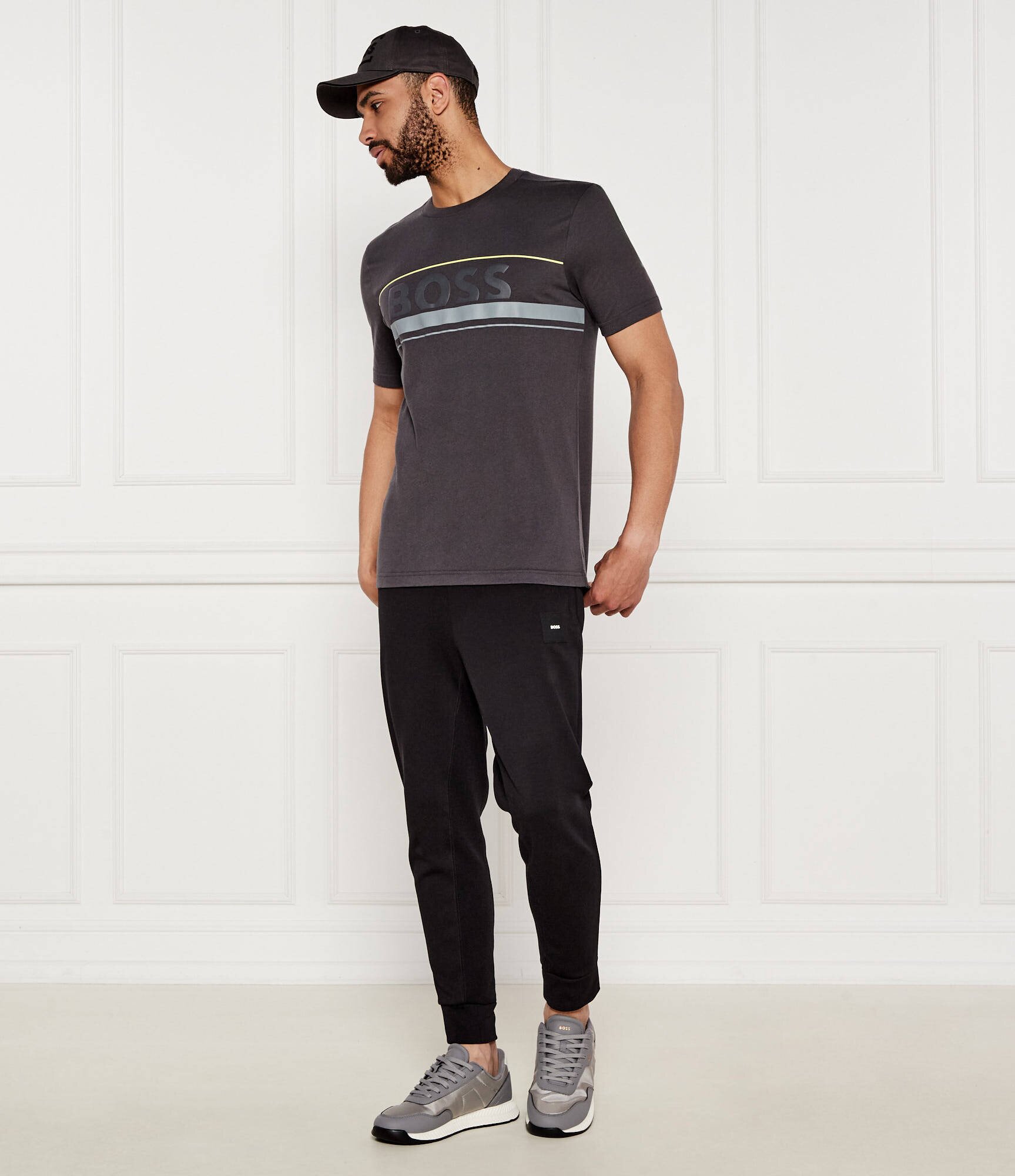 BOSS Green Tricou Iconic Zone | Regular Fit