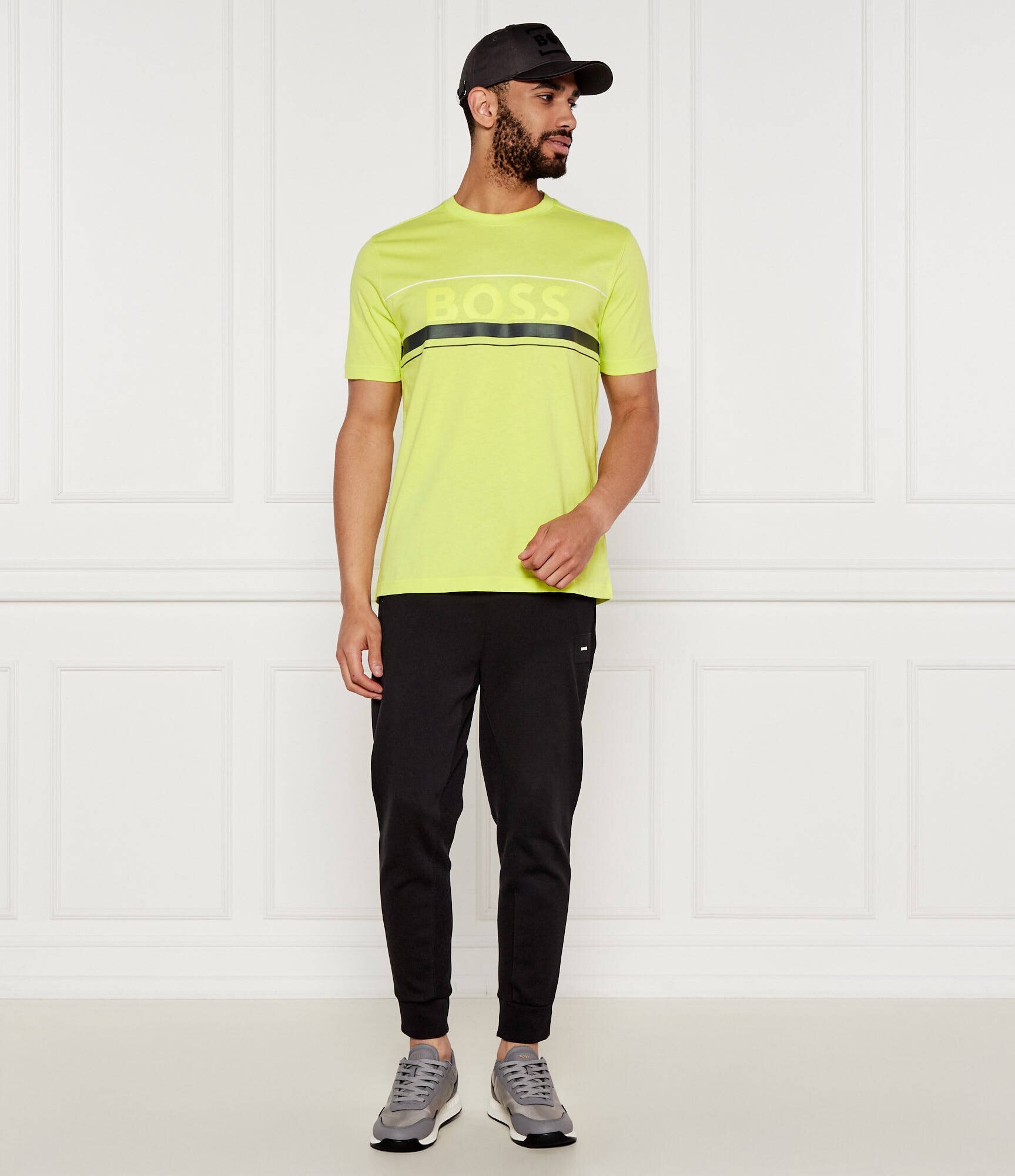 BOSS Green Tricou Iconic Zone | Regular Fit