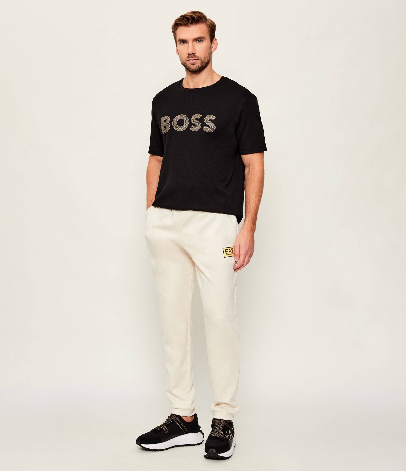 BOSS Green Tricou Logo Future | regular fit | pima