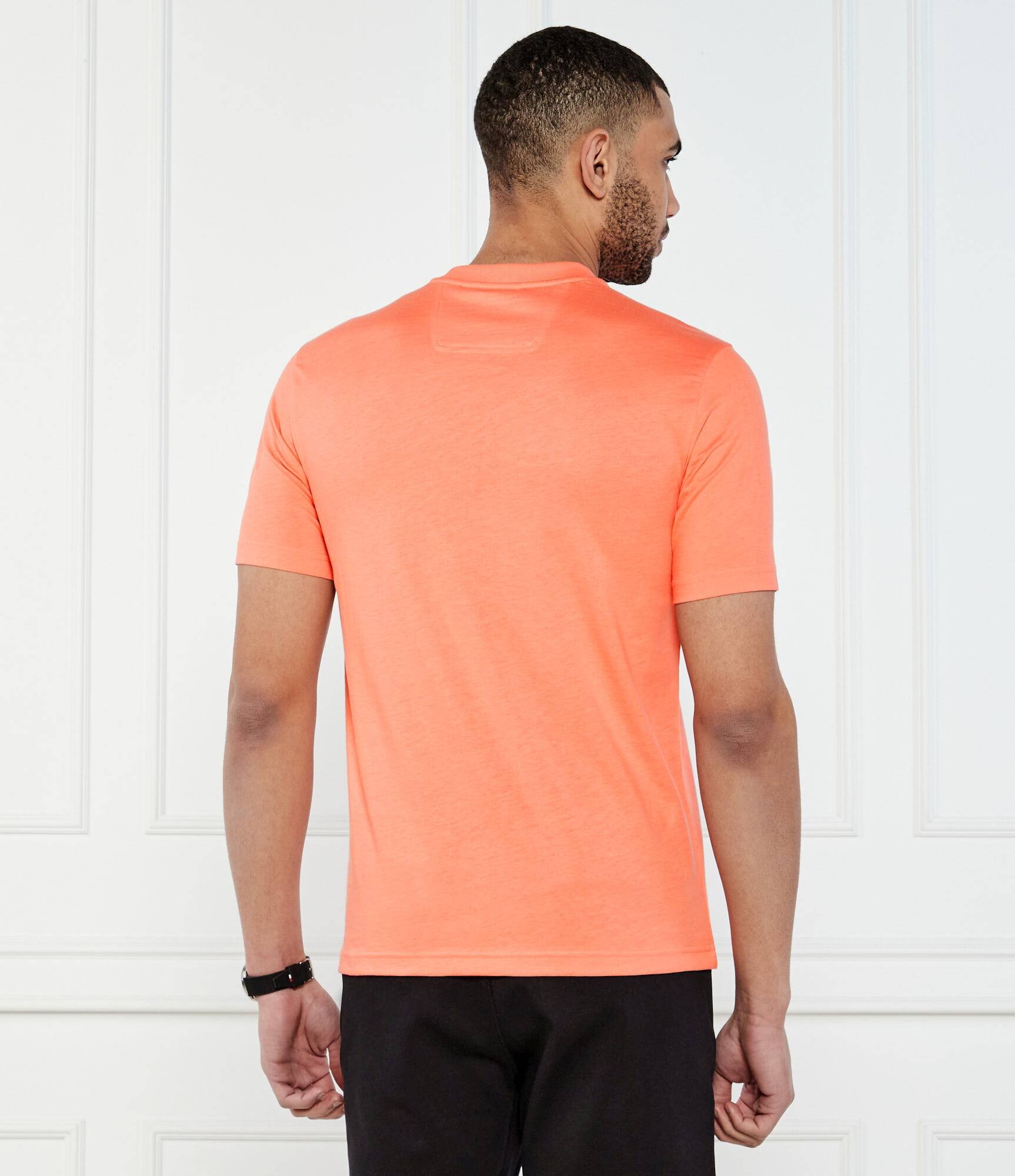 BOSS Green Tricou Logo Rib | Regular Fit