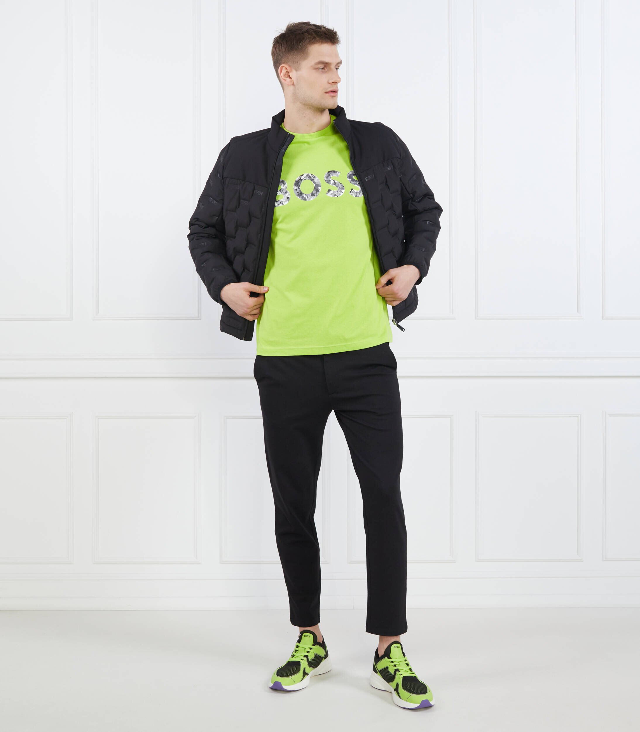 BOSS Green Tricou LOTUS 10247529 01 | Relaxed fit
