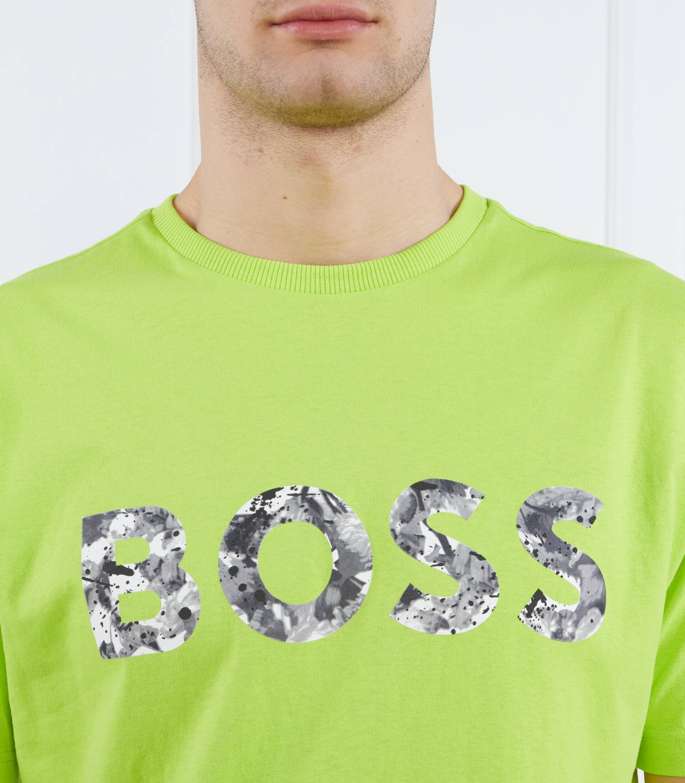 BOSS Green Tricou LOTUS 10247529 01 | Relaxed fit