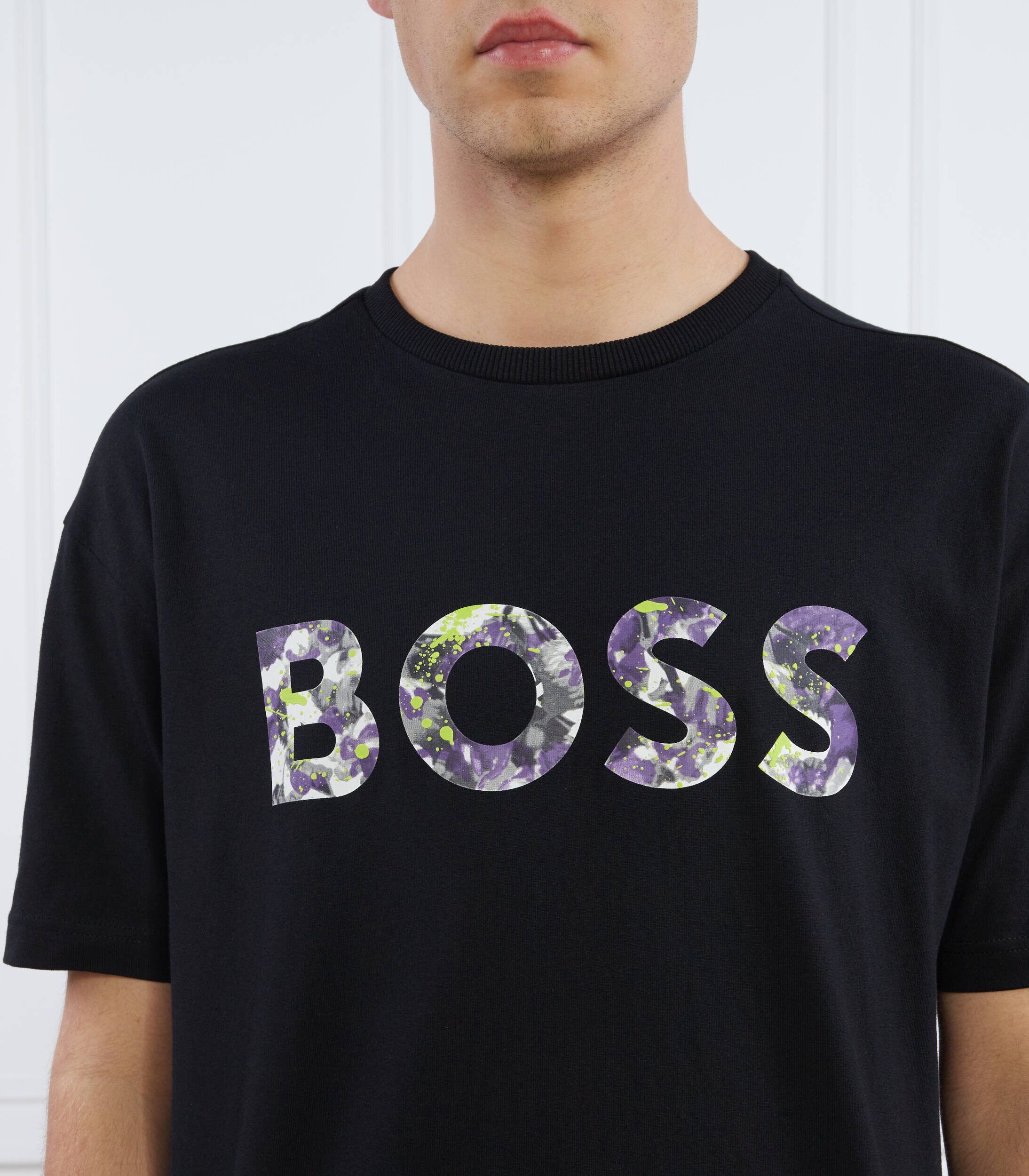 BOSS Green Tricou LOTUS | Relaxed fit