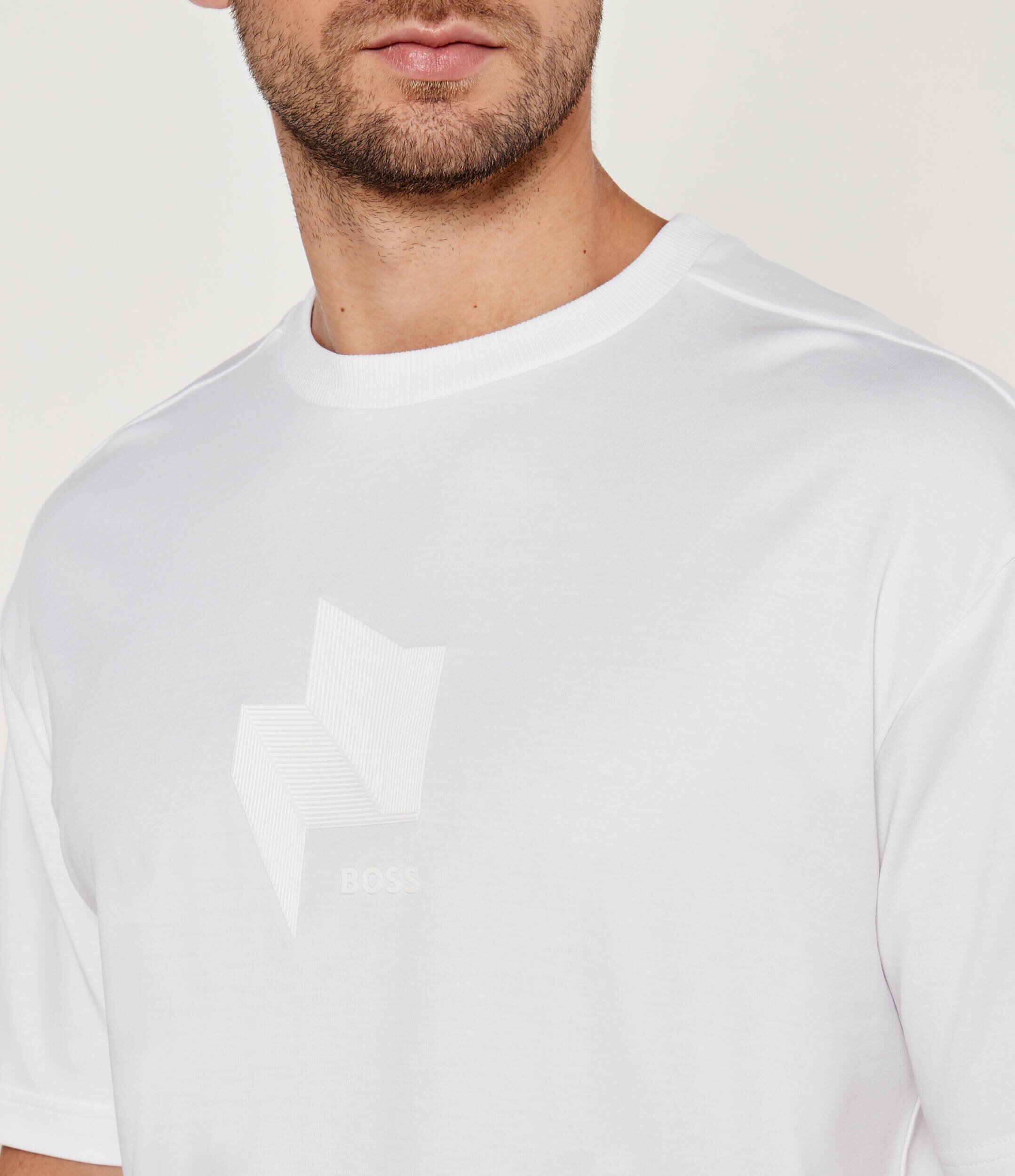 BOSS Green Tricou Mirror | Relaxed fit