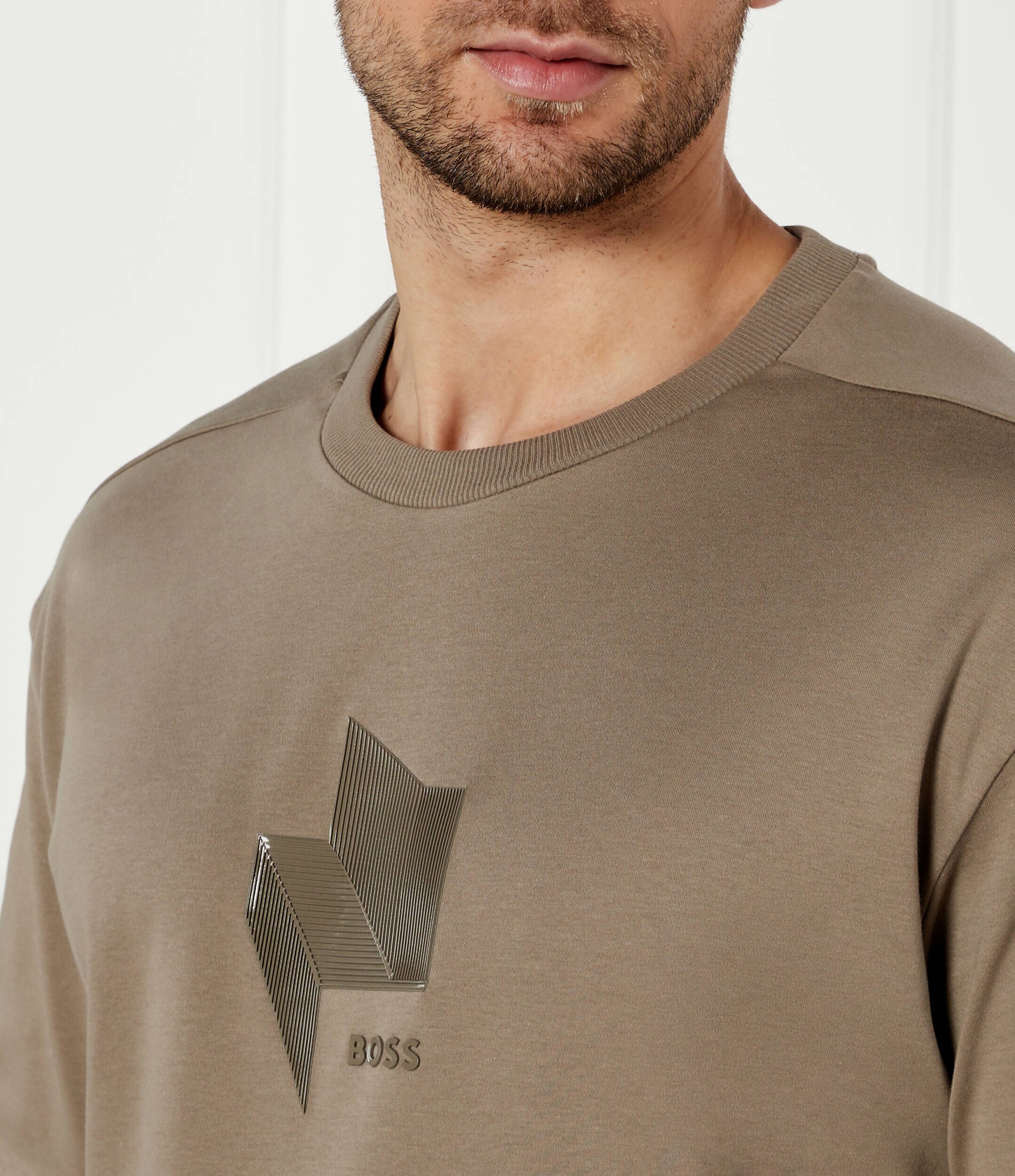 BOSS Green Tricou Mirror | Relaxed fit
