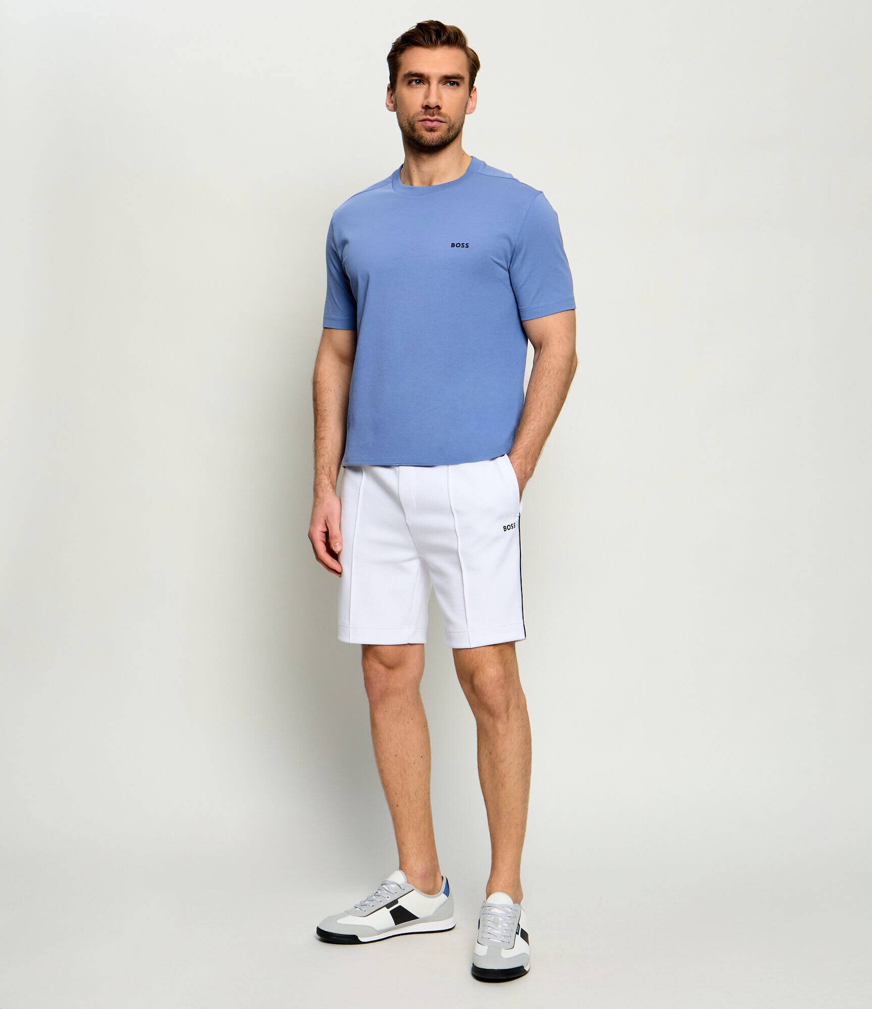 BOSS Green Tricou | regular fit | stretch