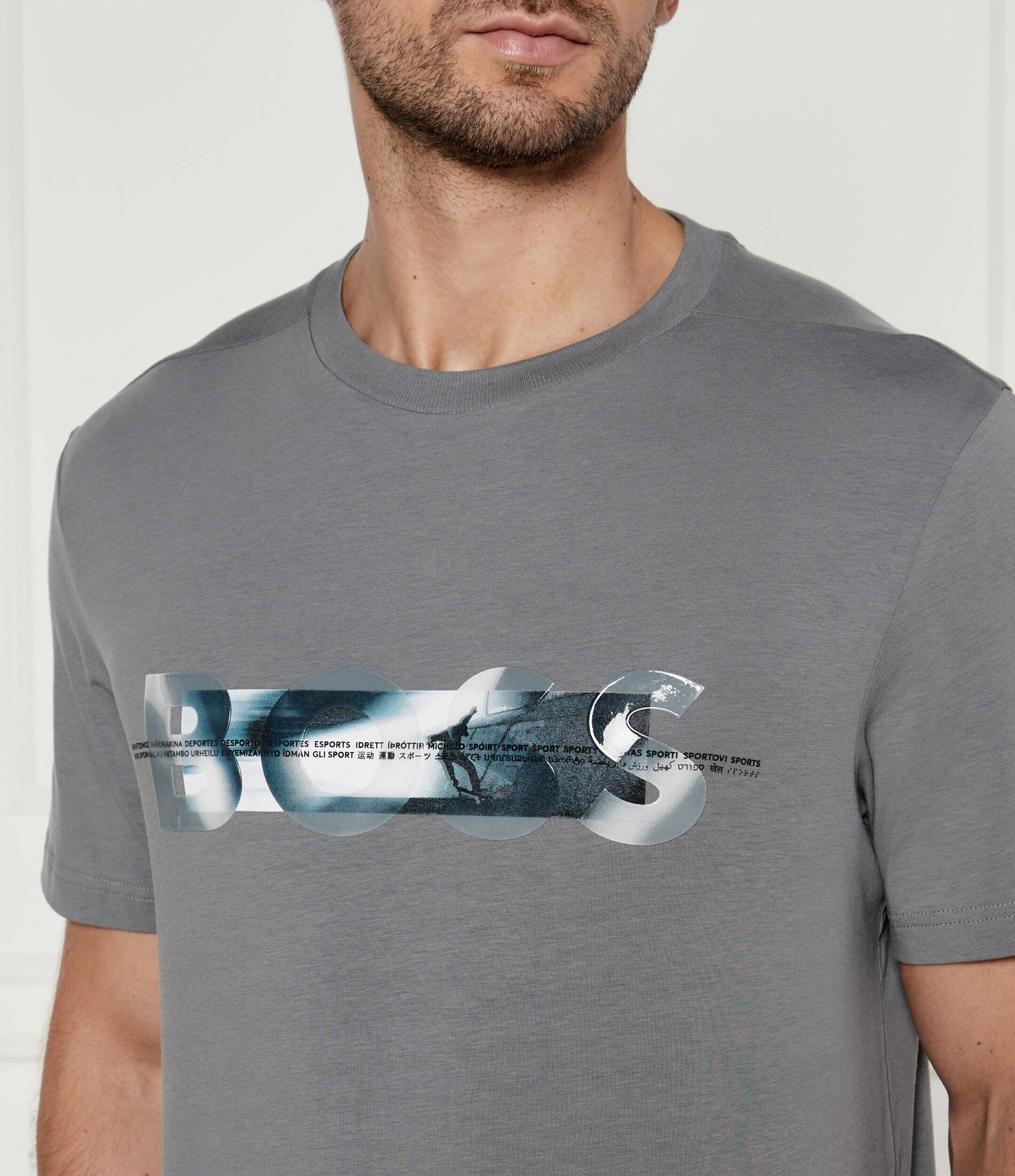 BOSS Green Tricou | Regular Fit | stretch