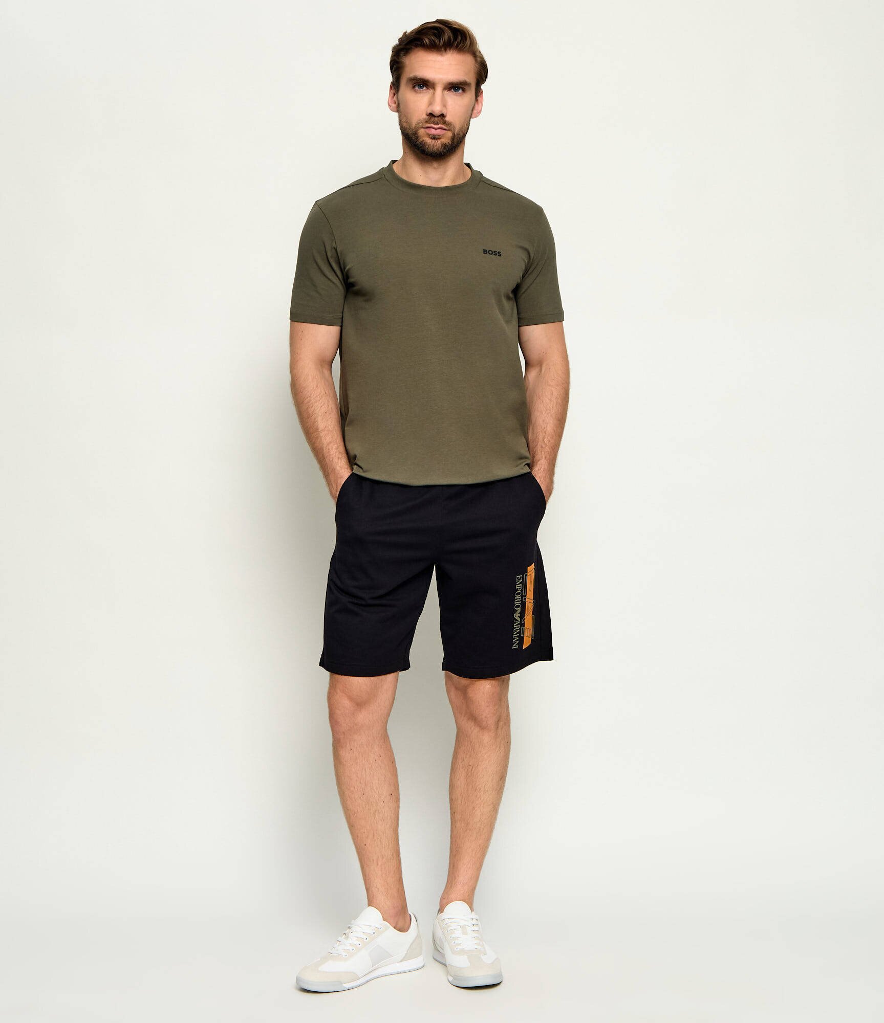 BOSS Green Tricou | regular fit | stretch