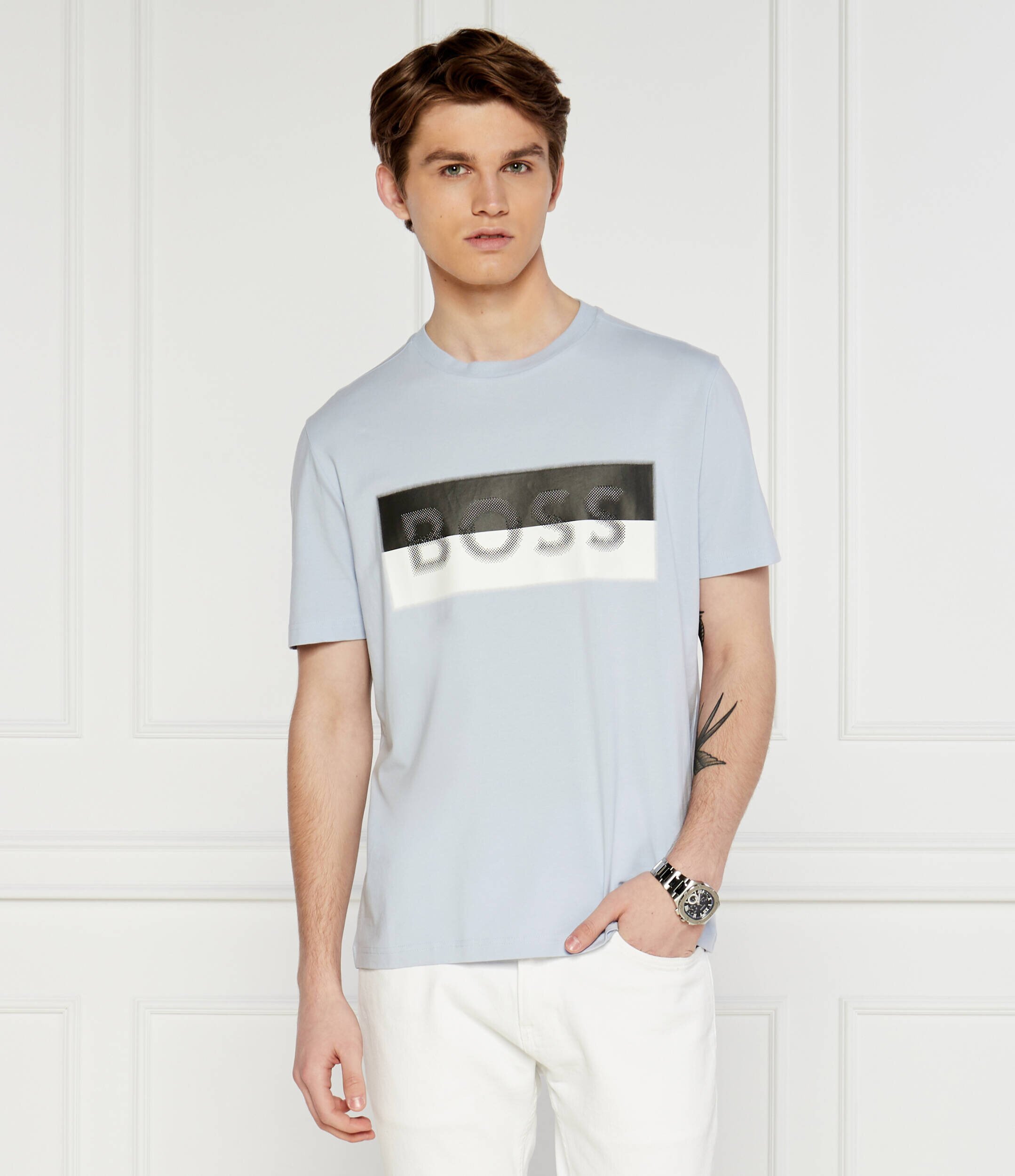 BOSS Green Tricou | Regular Fit | stretch
