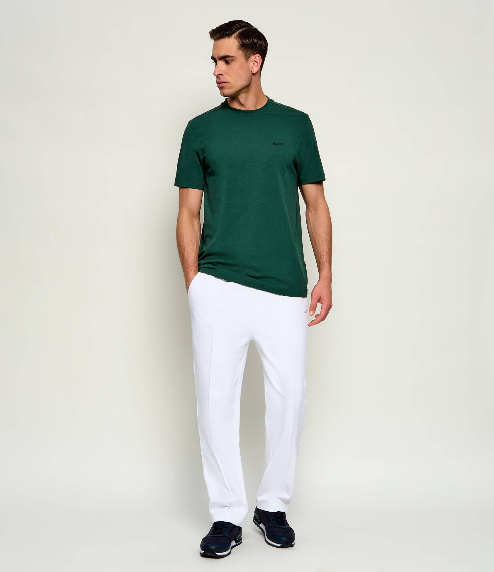 BOSS Green Tricou | regular fit | stretch