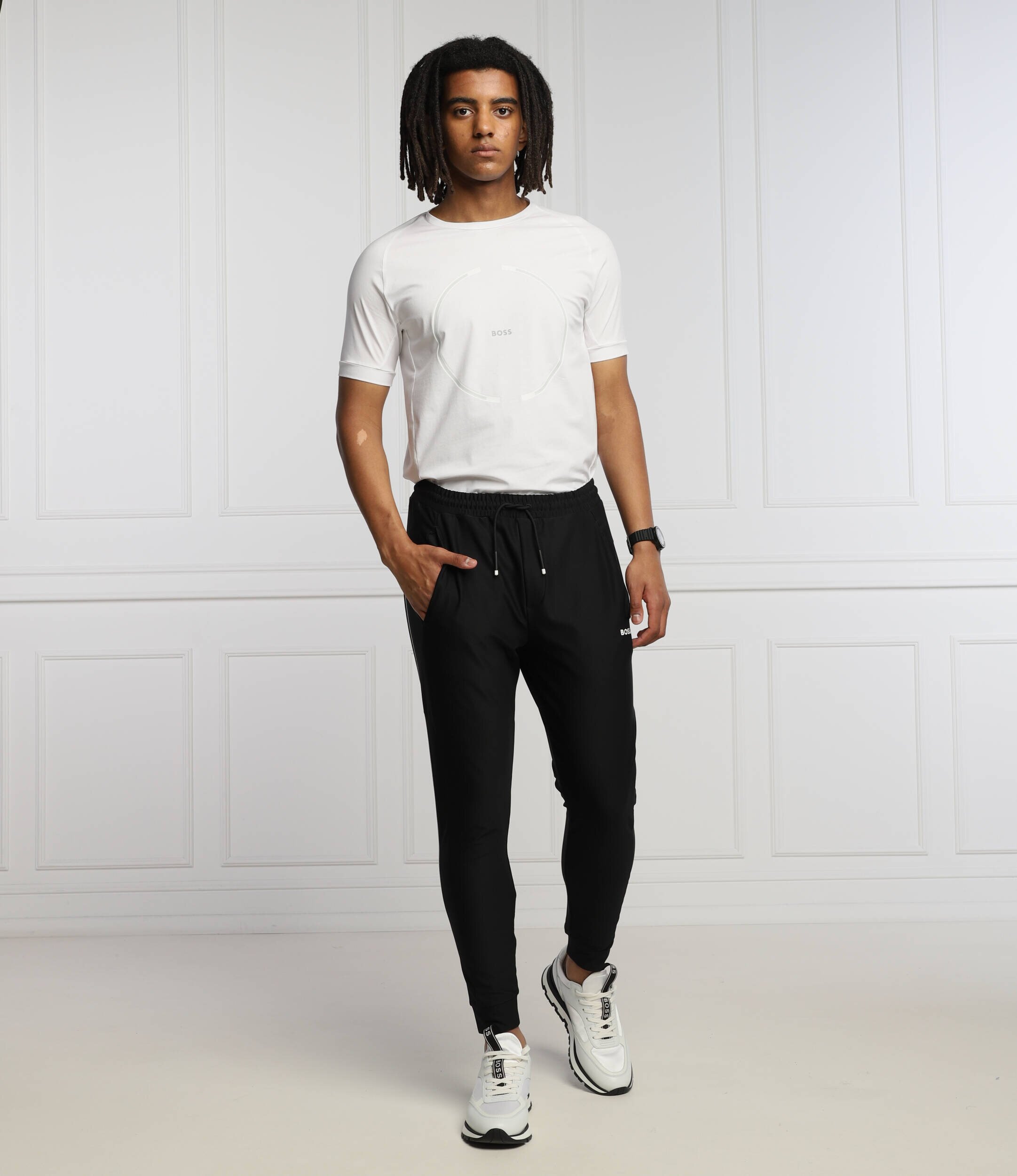 BOSS Green Tricou Taleo | Slim Fit | stretch