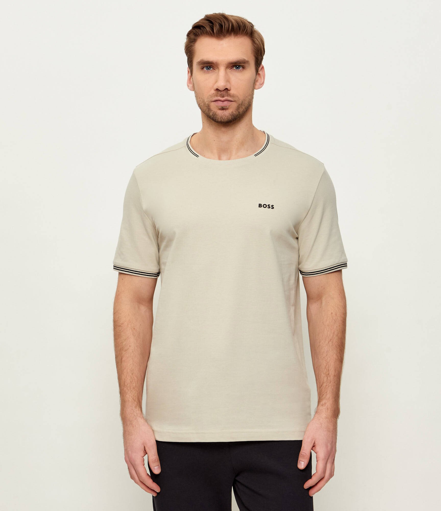 BOSS Green Tricou Taul | regular fit | stretch