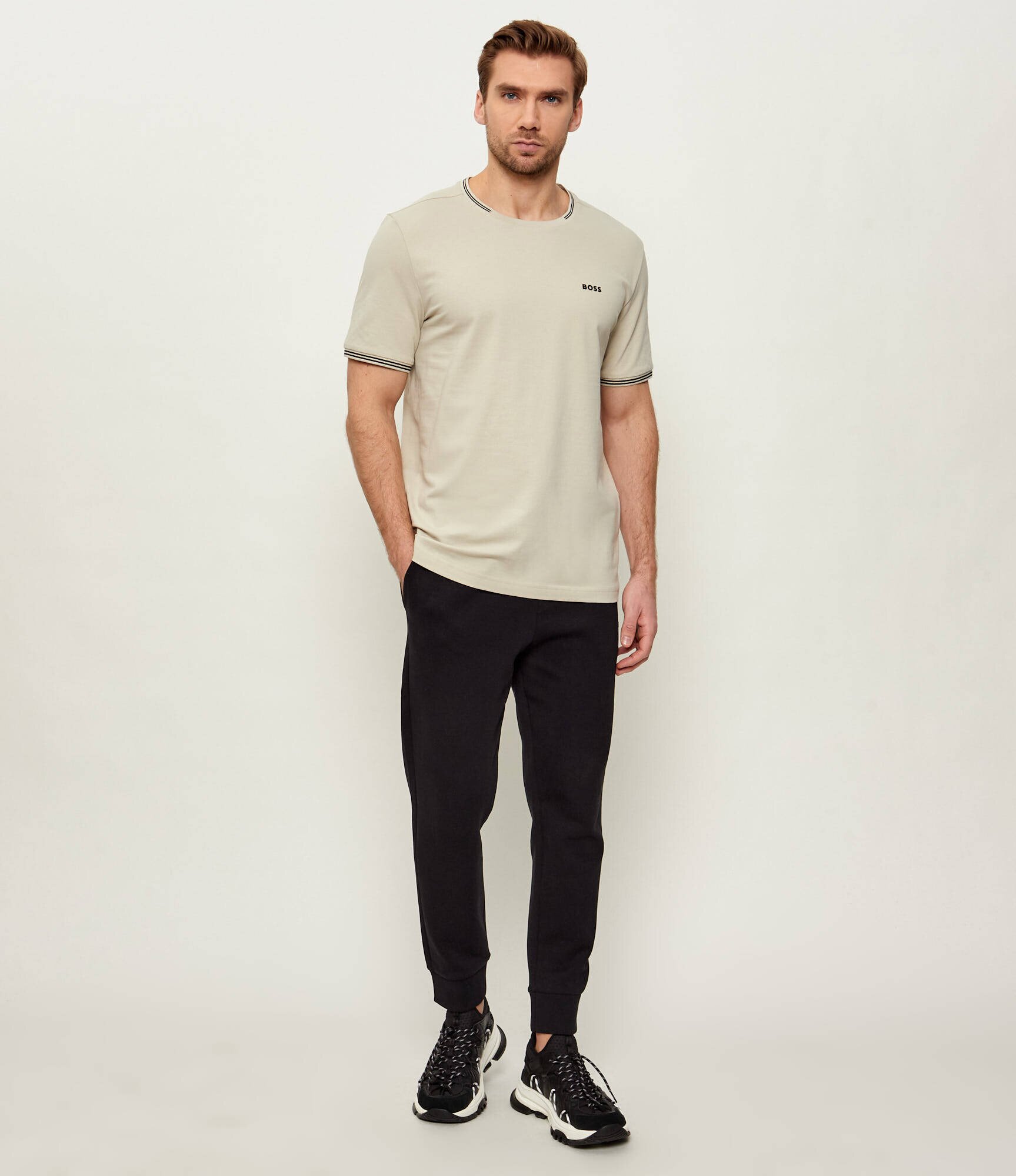 BOSS Green Tricou Taul | regular fit | stretch