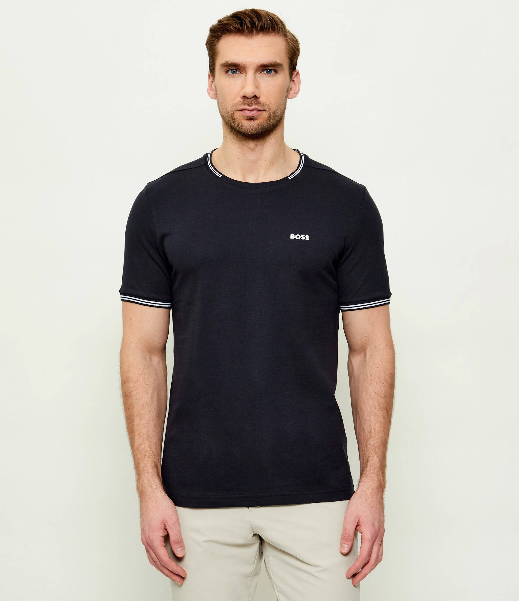 BOSS Green Tricou Taul | regular fit | stretch
