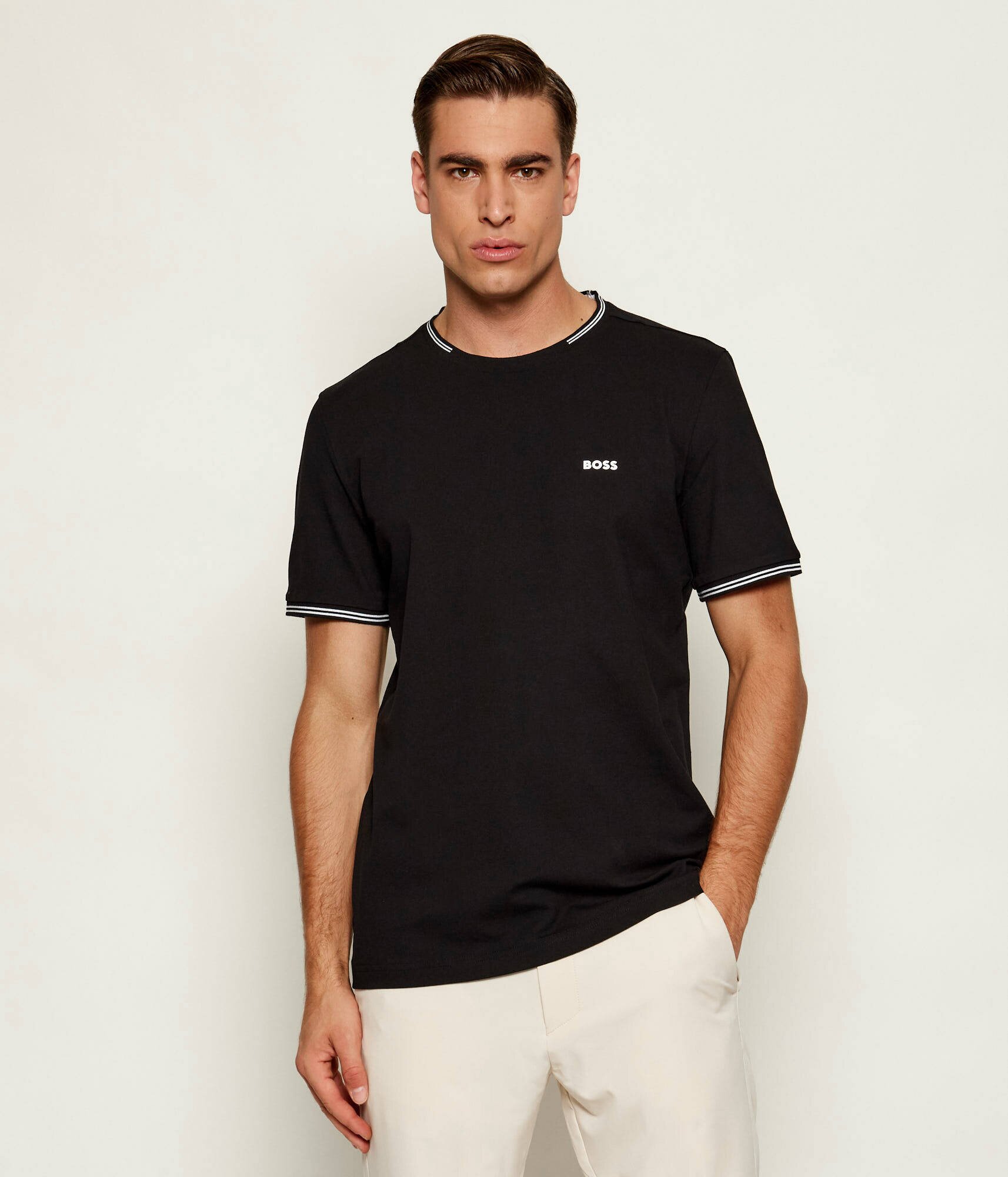 BOSS Green Tricou Taul | Slim Fit | stretch