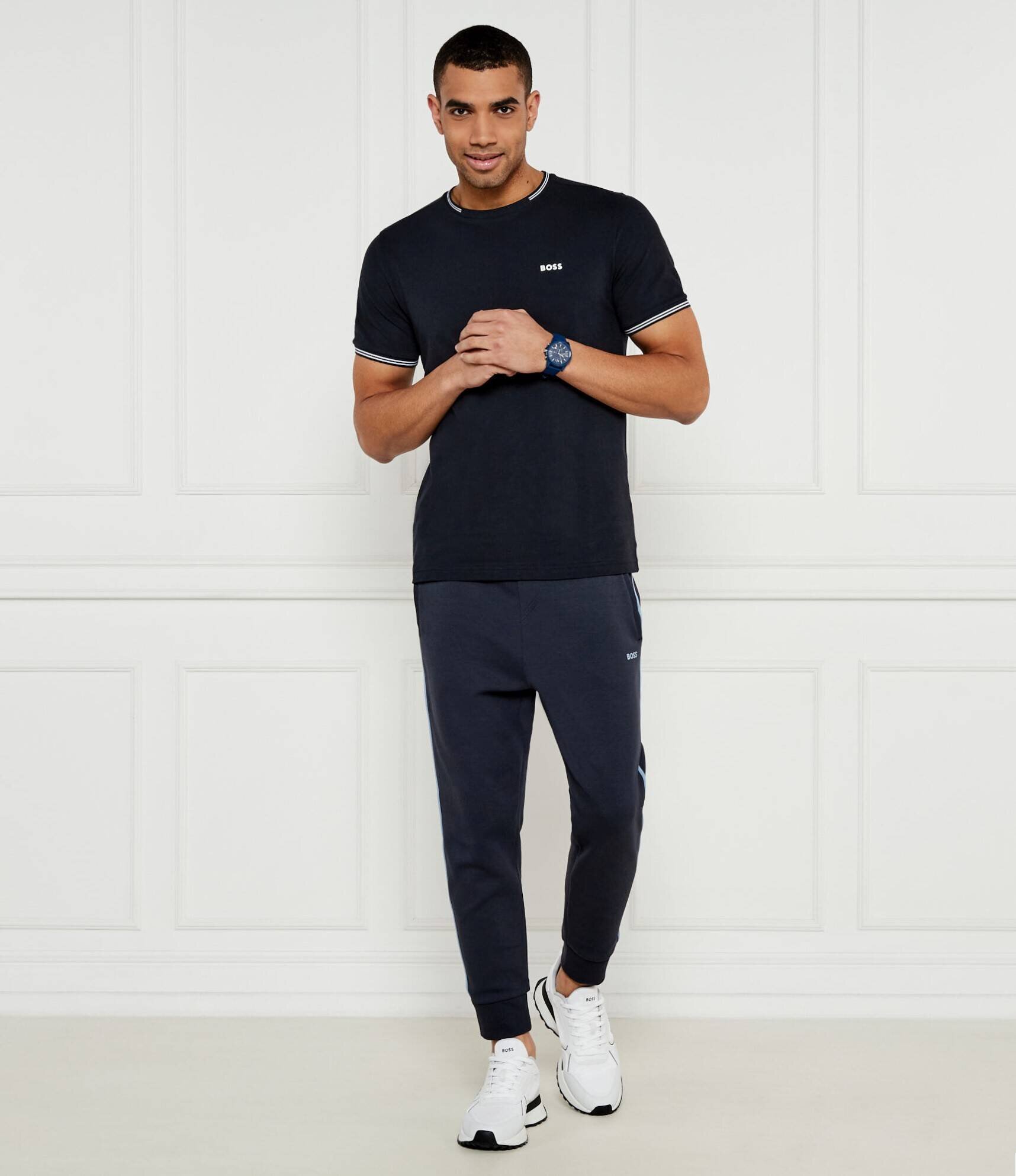 BOSS Green Tricou Taul | Slim Fit | stretch