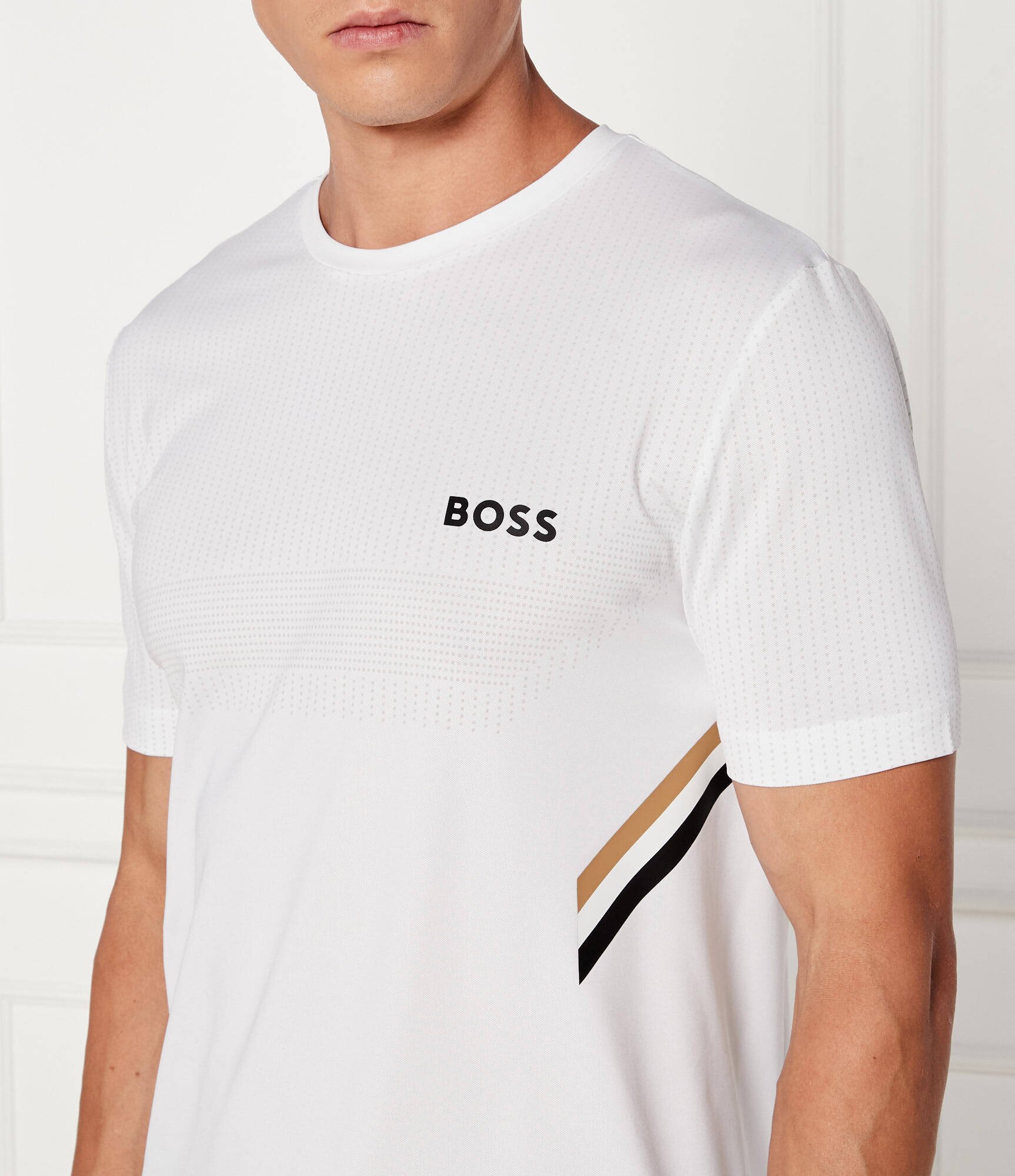 BOSS Green Tricou Tech TOC | Slim Fit