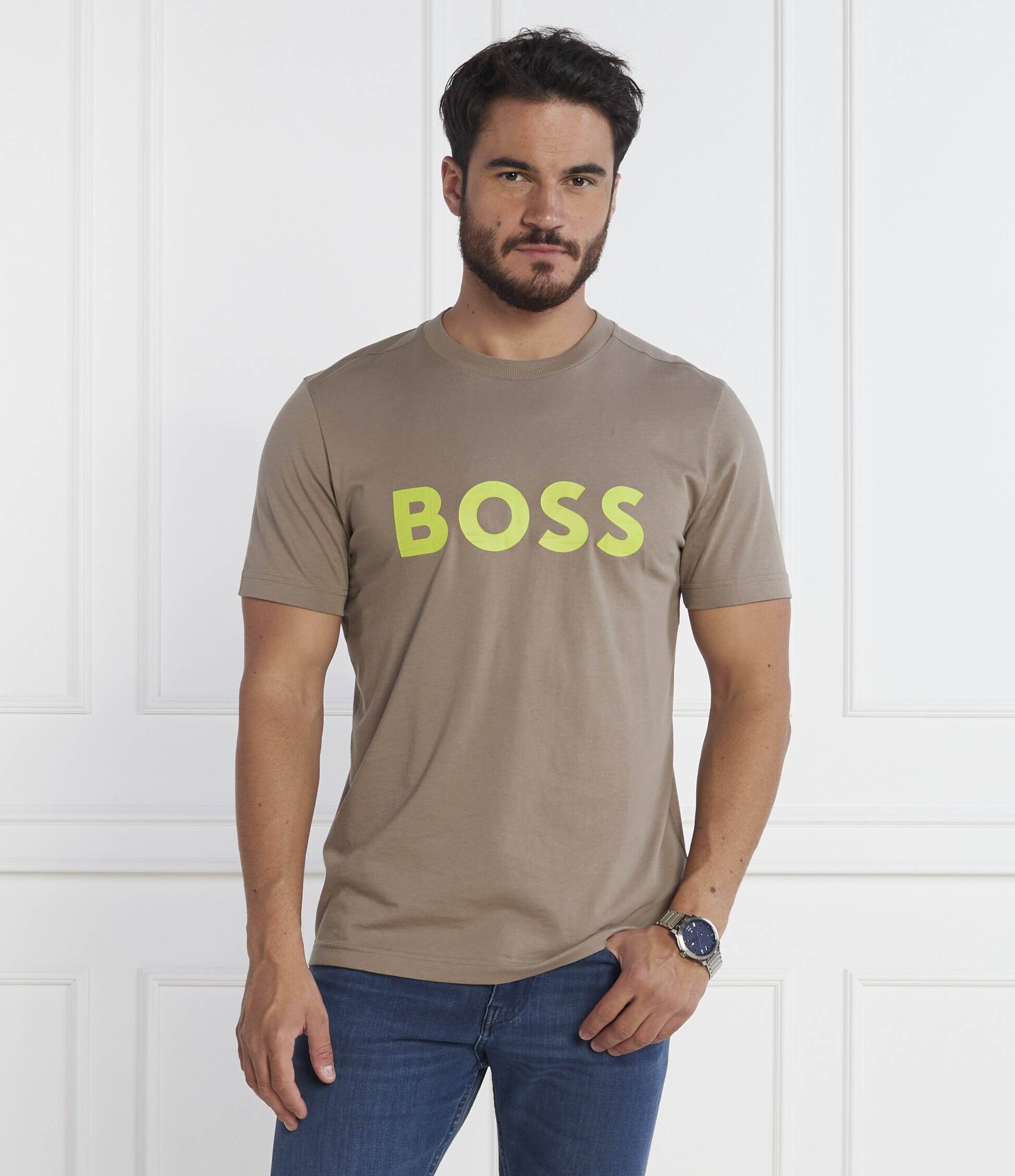 BOSS Green Tricou Tee 1 | Regular Fit