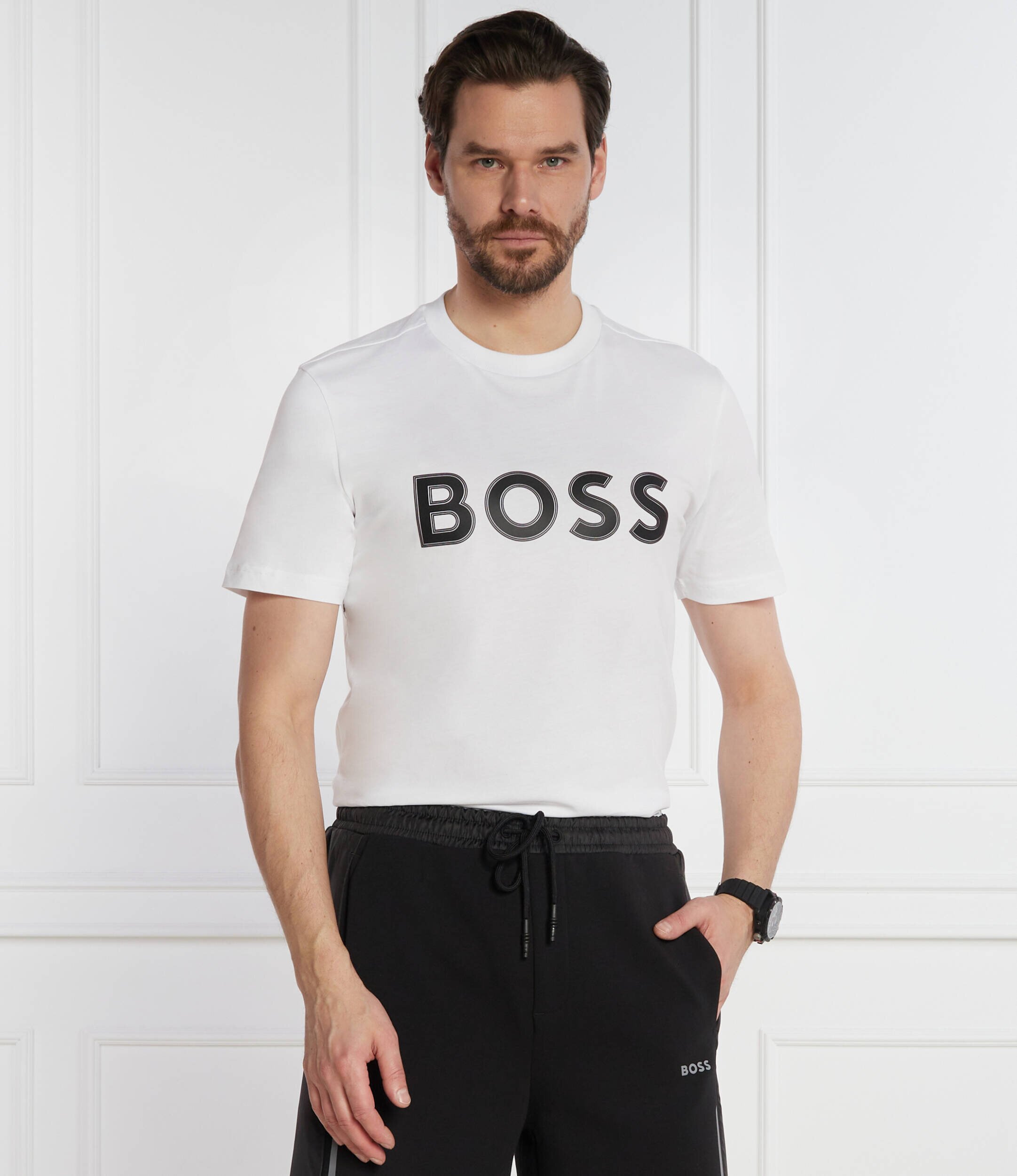 BOSS Green Tricou Tee 1 | Regular Fit