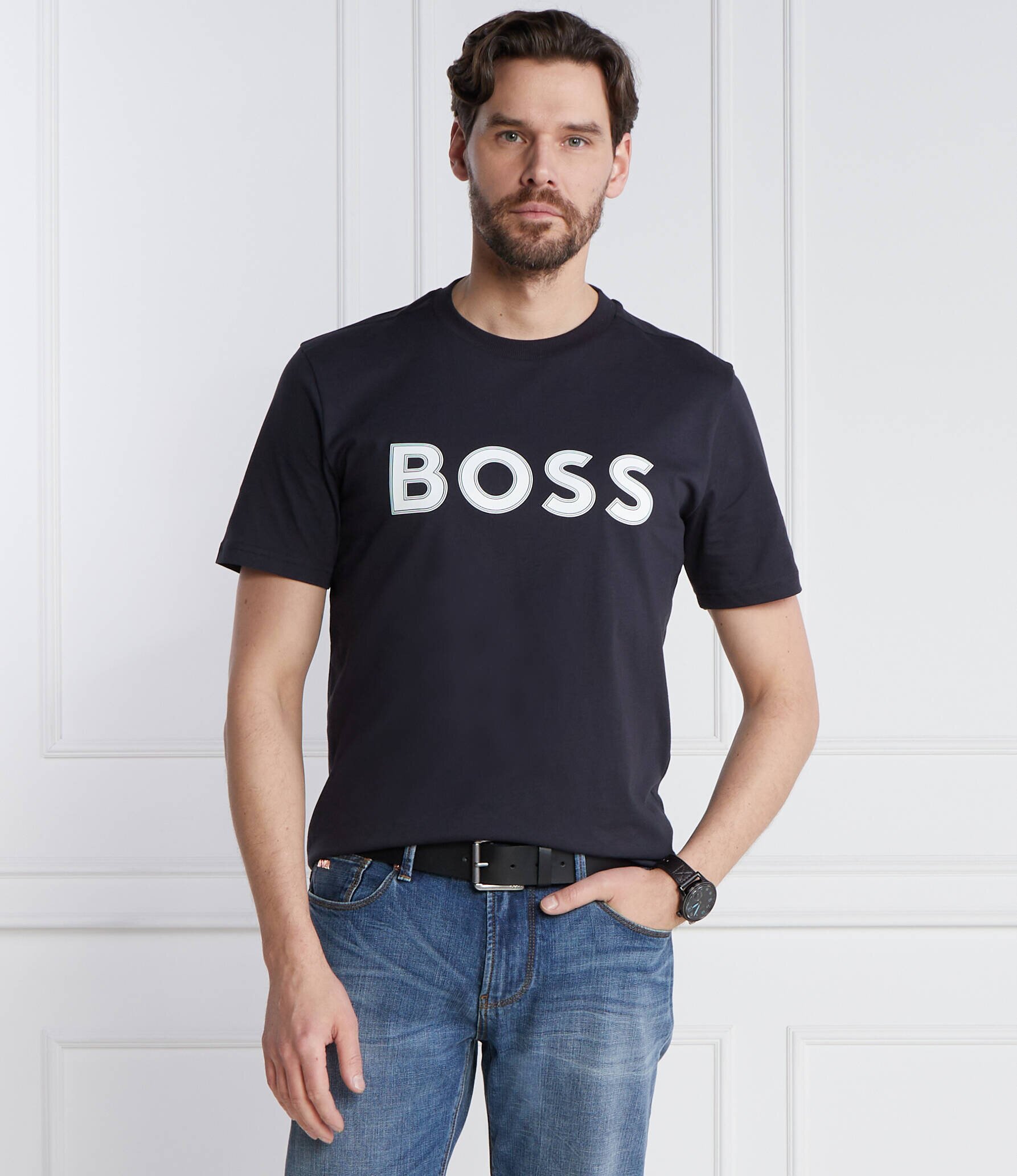 BOSS Green Tricou Tee 1 | Regular Fit