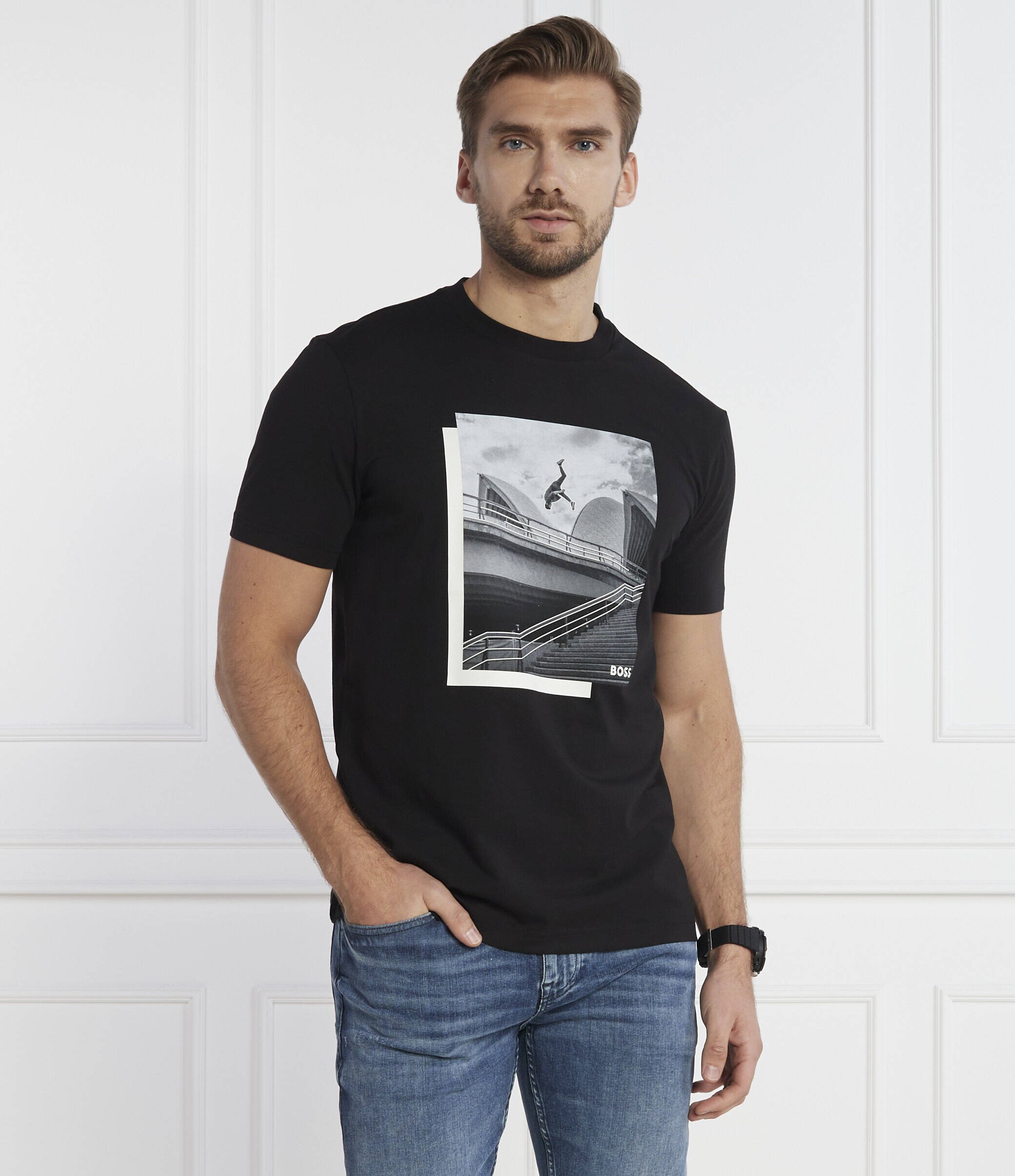 BOSS Green Tricou Tee 10 | Regular Fit