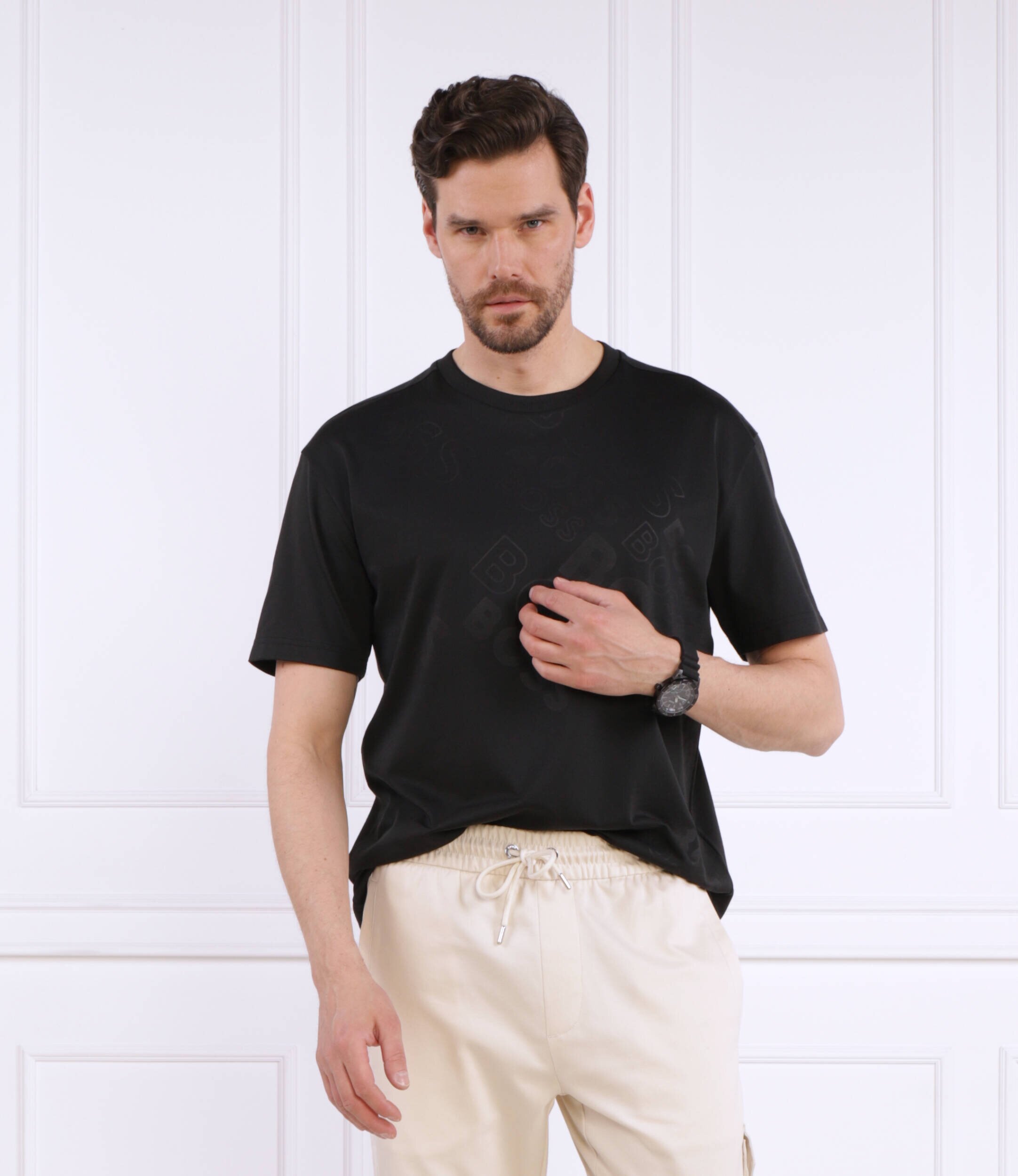 BOSS Green Tricou Tee 14 10226915 01 | Slim Fit
